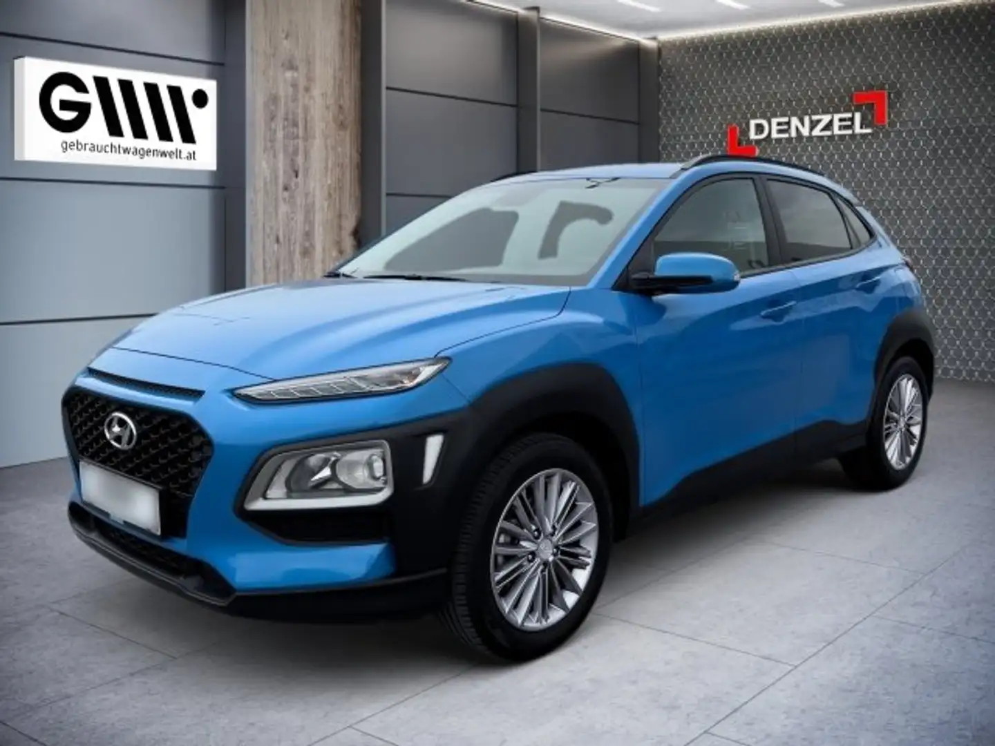 Hyundai KONA 1,0 T-GDi 2WD MT GLS Blau - 1