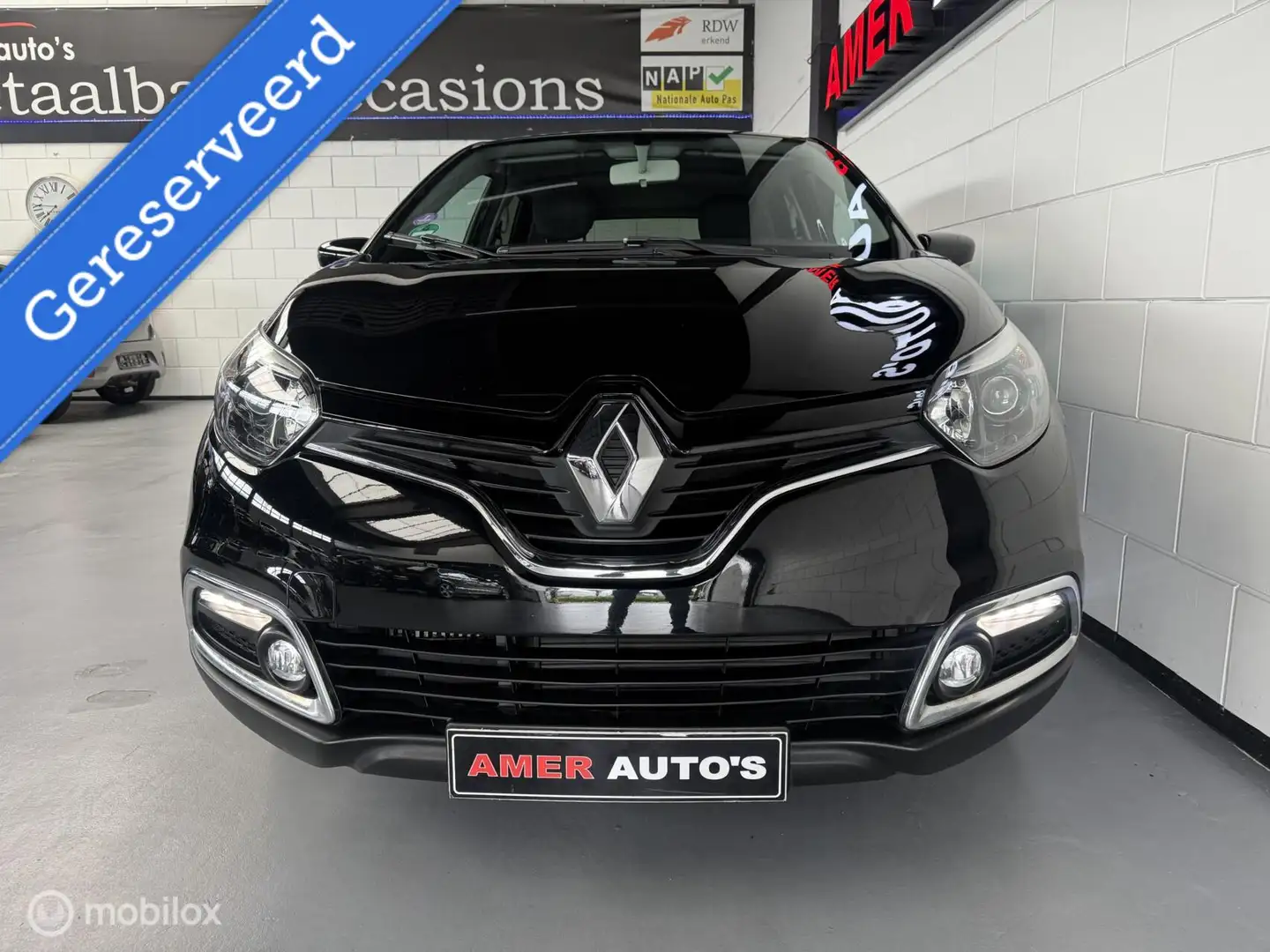 Renault Captur 0.9 TCe Limited/1e eigenaar/Zeer netjes/TOP!! Zwart - 2