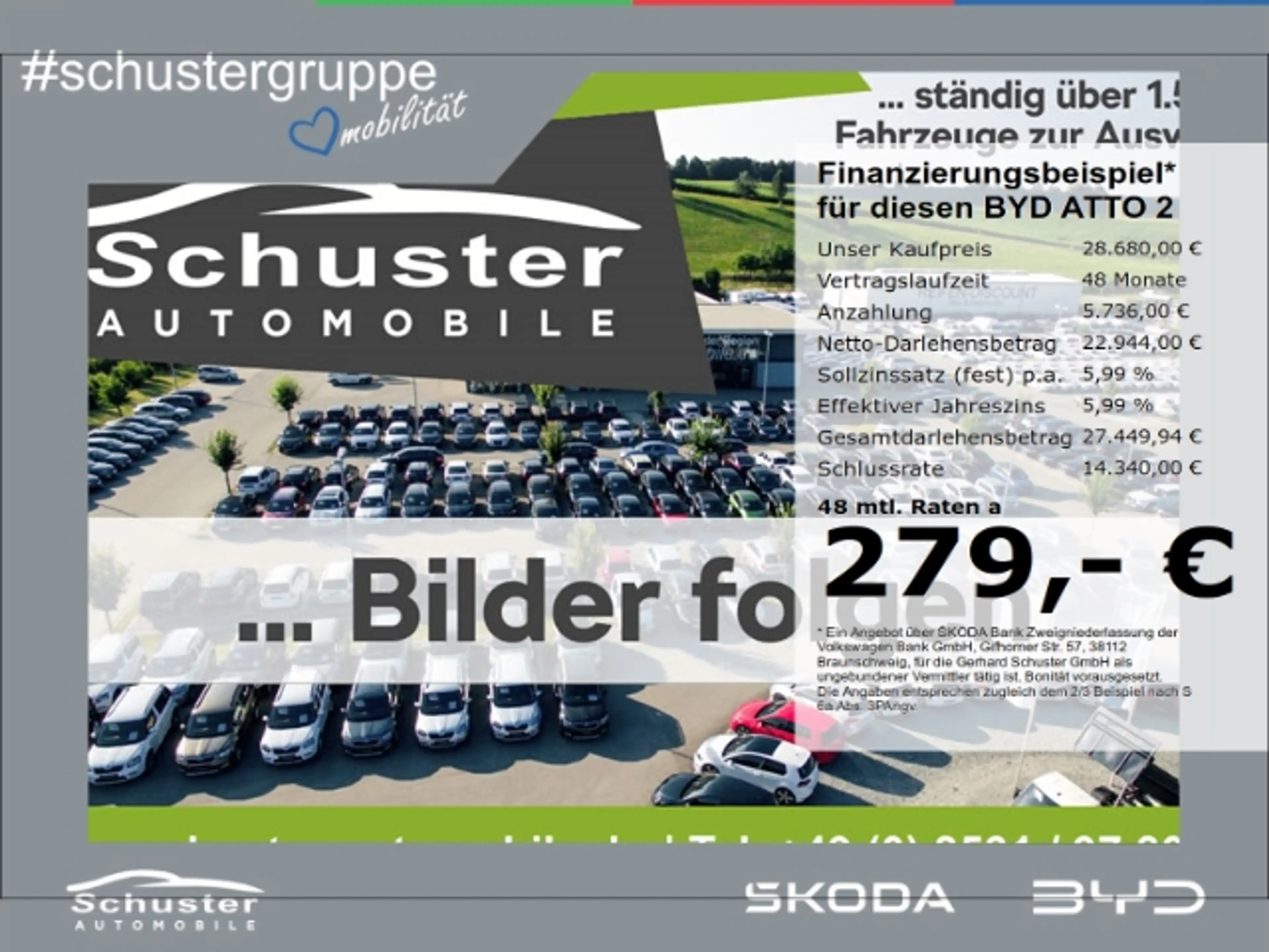 BYD Atto 2 DM-i Boost eHybrid*Panodach 360°Kam Leder