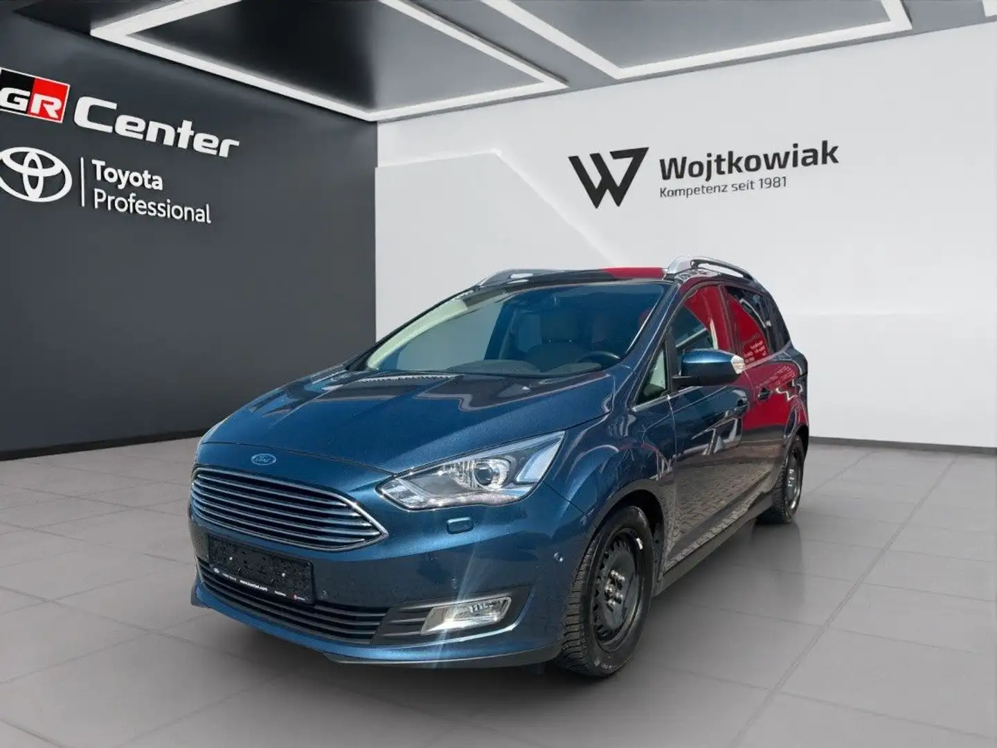 Ford Grand C-Max Titanium*Navi*Winter*SHZ*ToWiWa*7-Si Bleu - 1