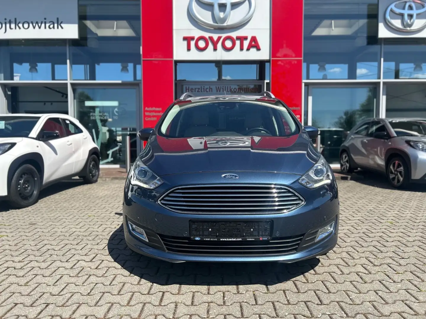 Ford Grand C-Max Titanium*Navi*Winter*SHZ*ToWiWa*7-Si Azul - 2
