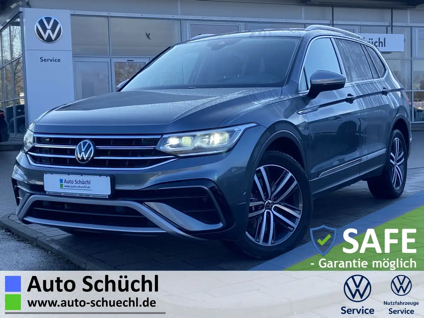 Volkswagen Tiguan Allspace 2.0 TSI DSG ELEGANCE 4-MOTION 7- Grau - 1