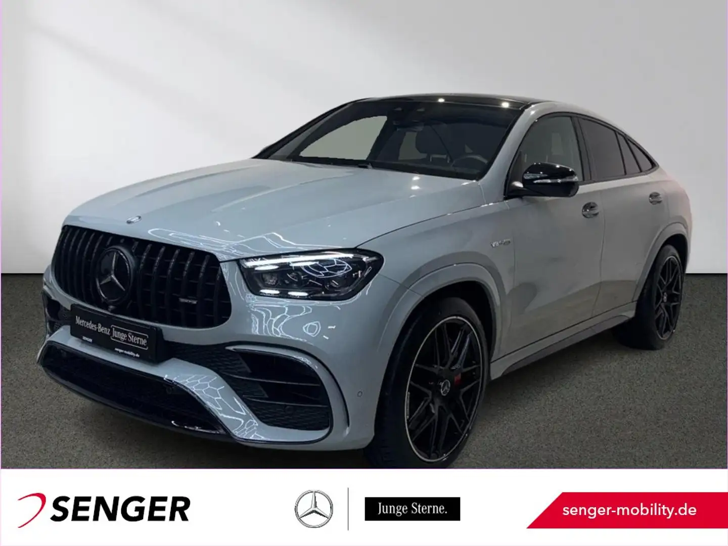 Mercedes-Benz GLE 63 AMG S 4M+ Coupé Distronic Panorama 360°-K Gris - 1