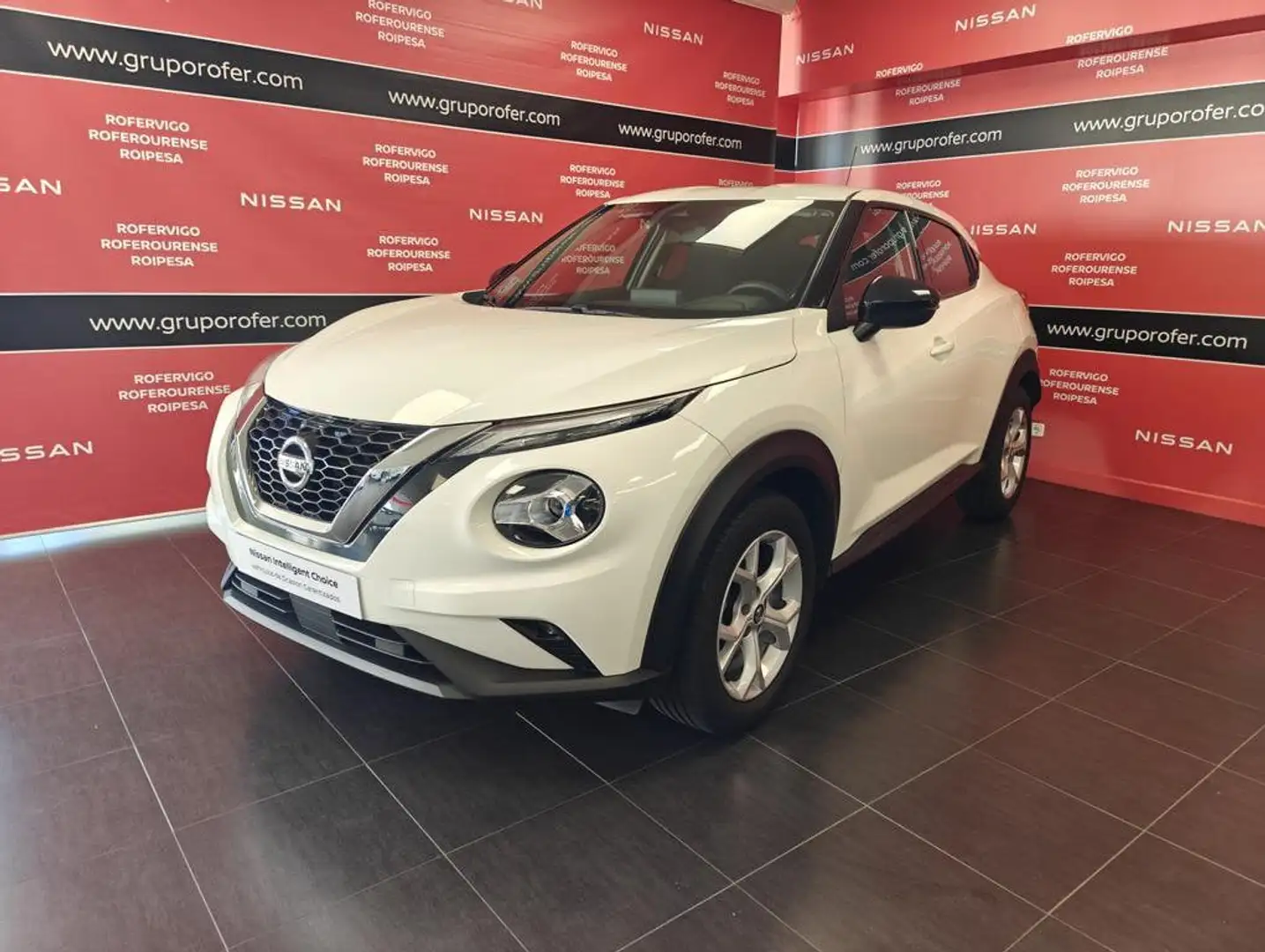 Nissan Juke 1.0 DIG-T Acenta 4x2 114 Blanco - 1