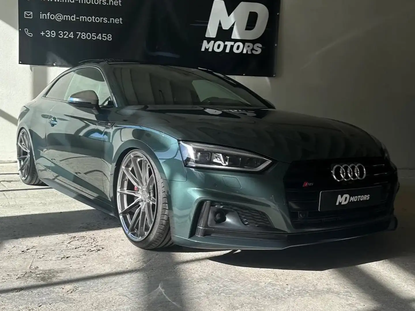 Audi S5 B9 Coupe “Gotlandgreen“ FULL Zelená - 1