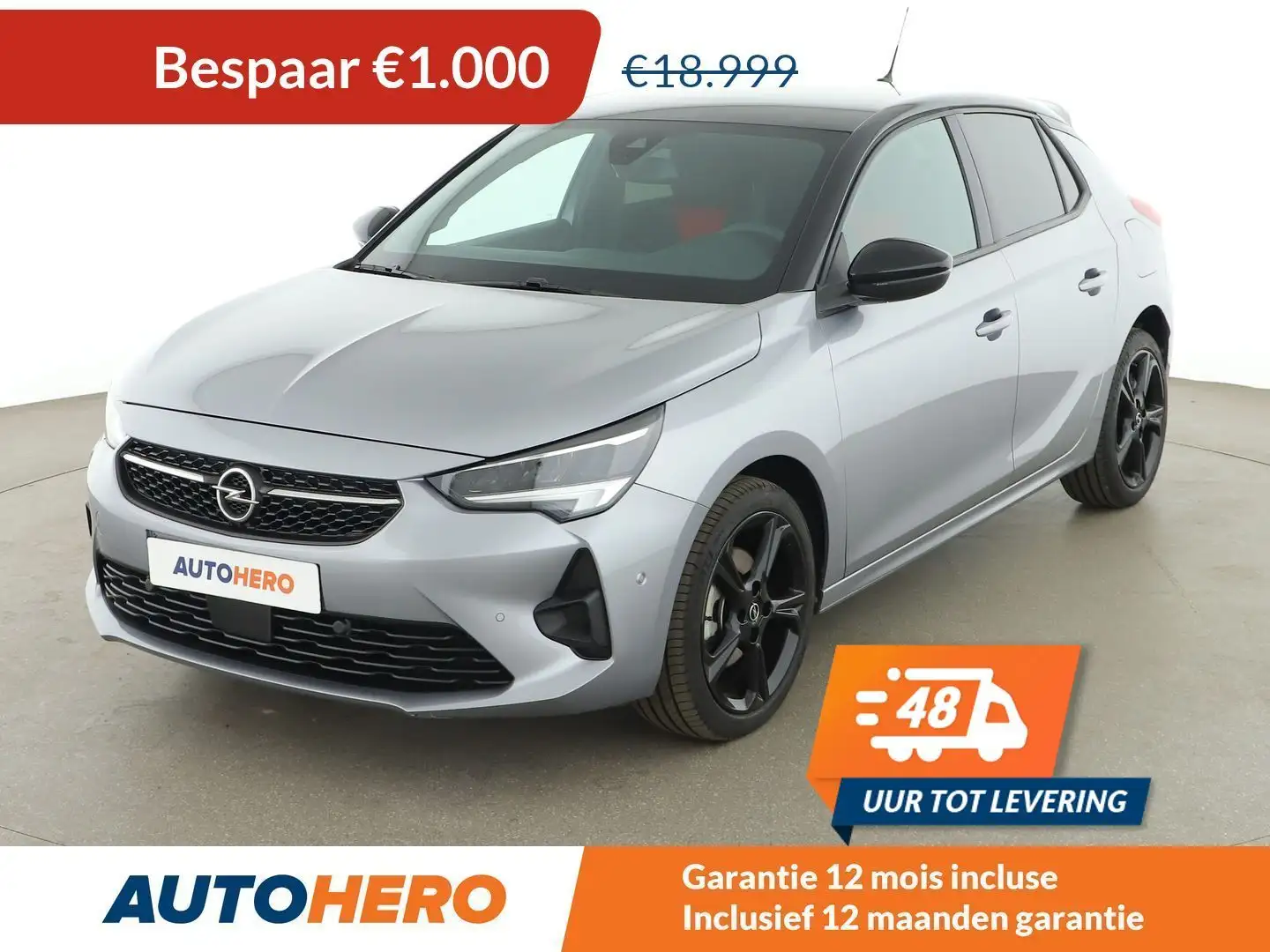 Opel Corsa 1.2 Turbo GS Gris - 1