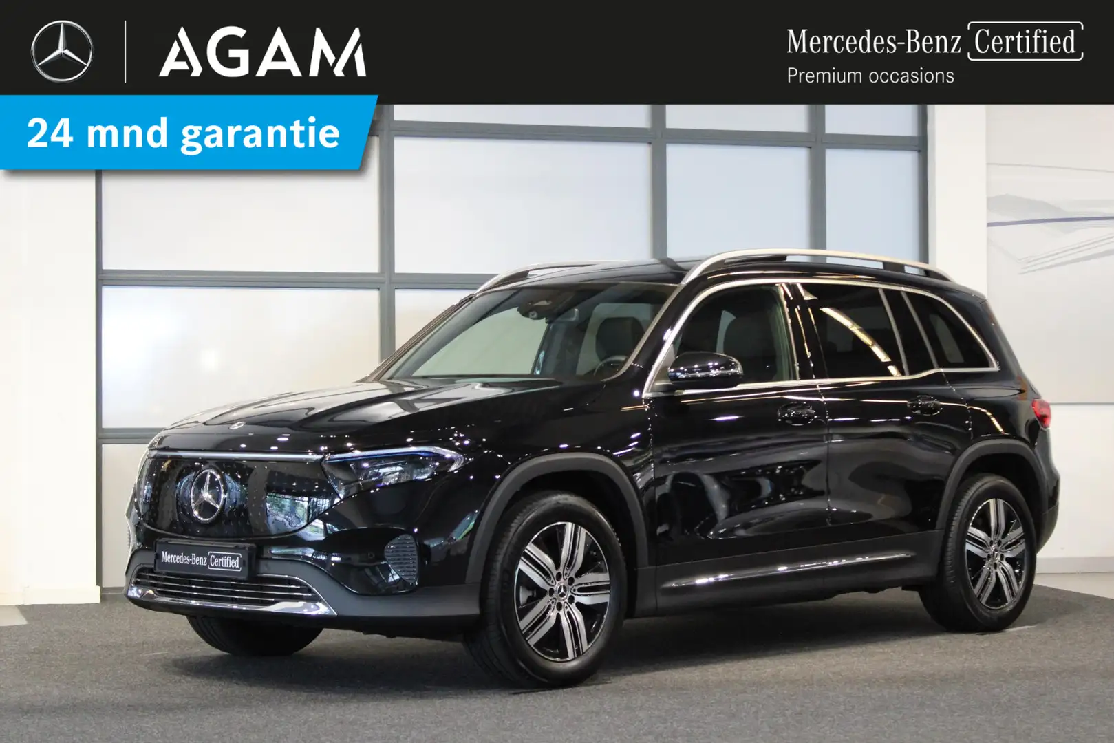 Mercedes-Benz EQB 250 250+ Business Line 71 kWh Panorama dak Zwart - 1
