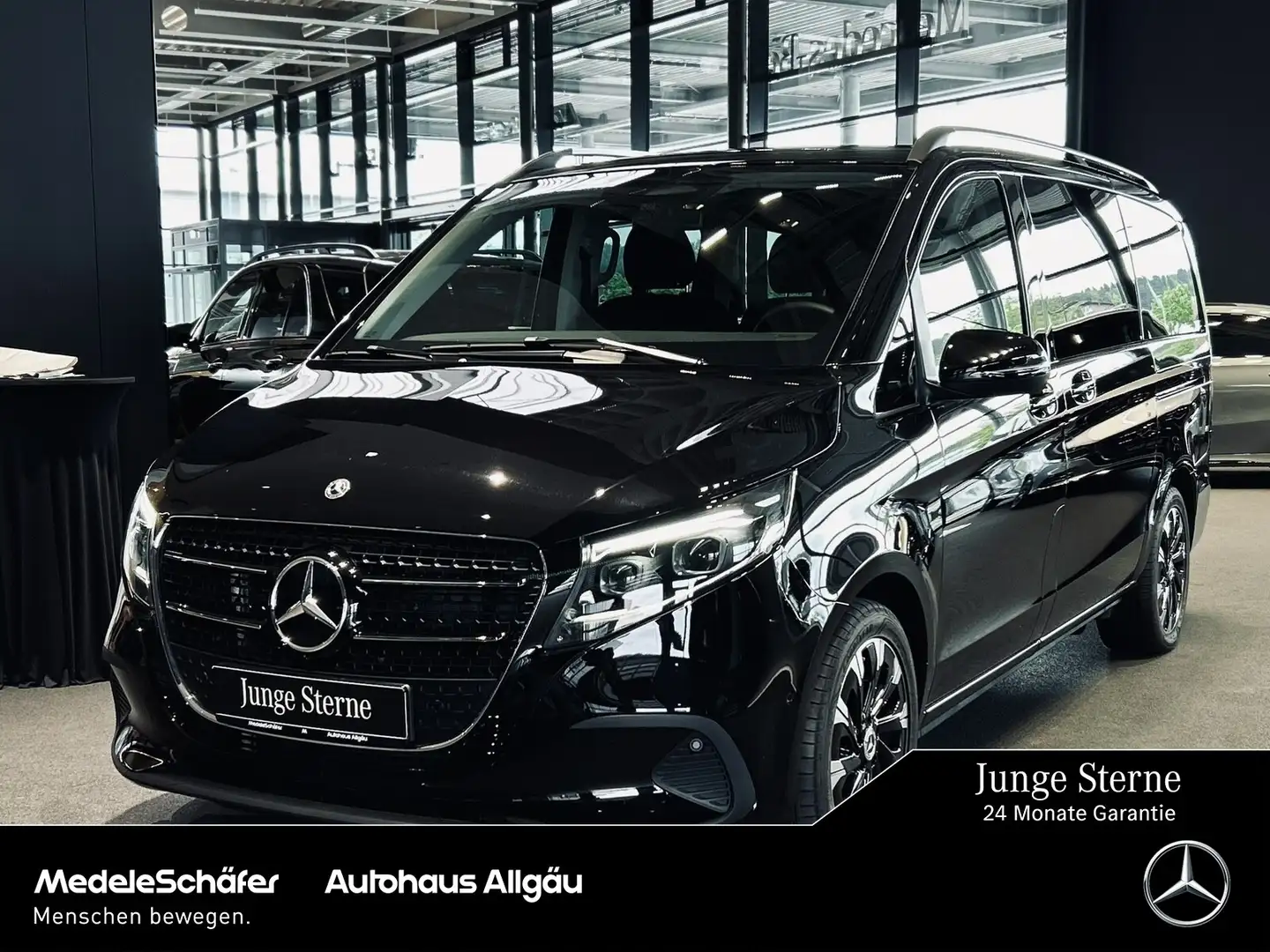 Mercedes-Benz V 300 V 300 d STYLE L NEUES MODELL MULTIBEAM EL TÜREN Noir - 1