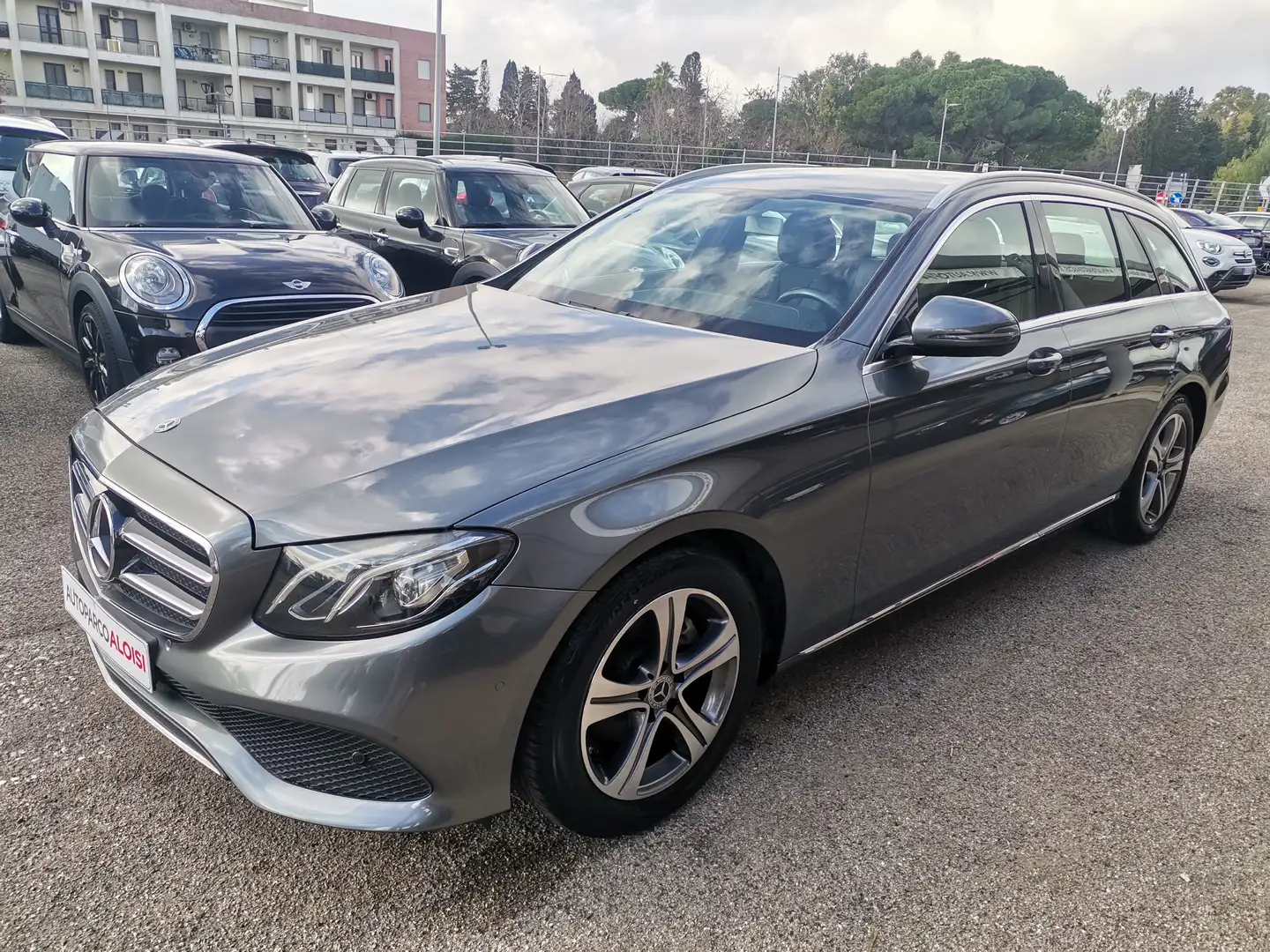 Mercedes-Benz E 200 SW d Sport automatica SOLO 69000 KM ! Grigio - 1
