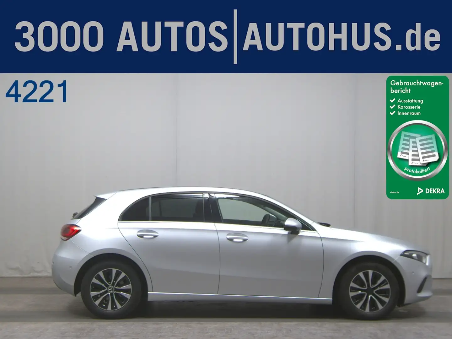 Mercedes-Benz A 200 LED Navi MBUX RFK T-Leder Silber - 1