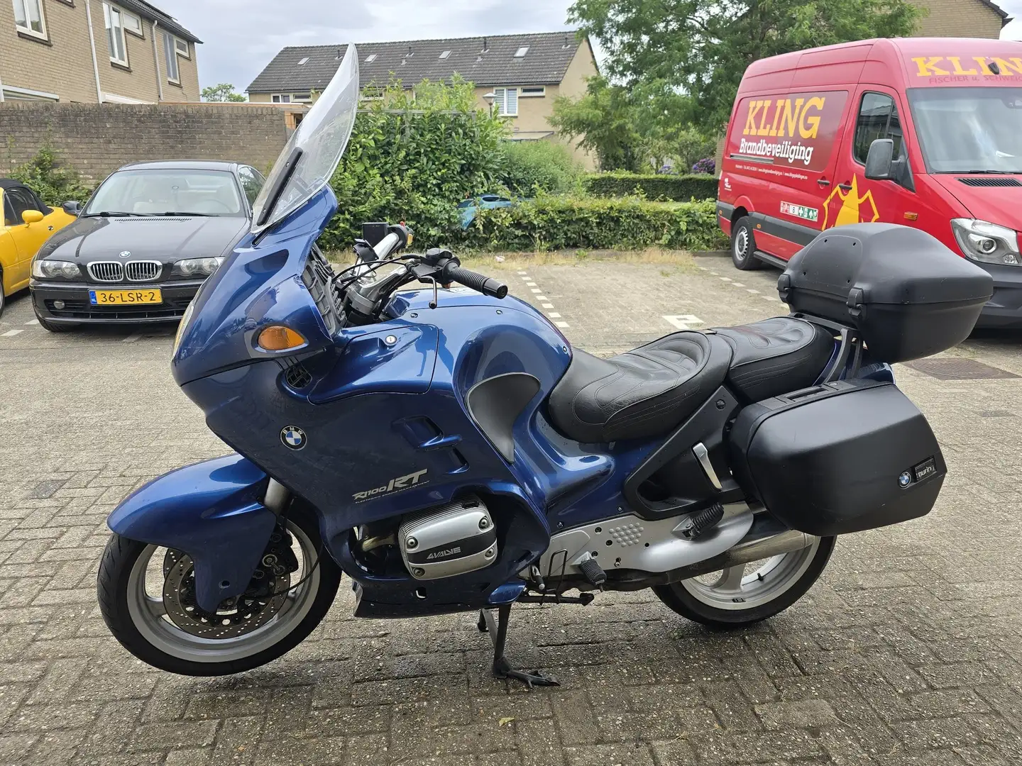 BMW R 1100 RT zeer compleet incl lader, navi, nieuwe accu, Kék - 2