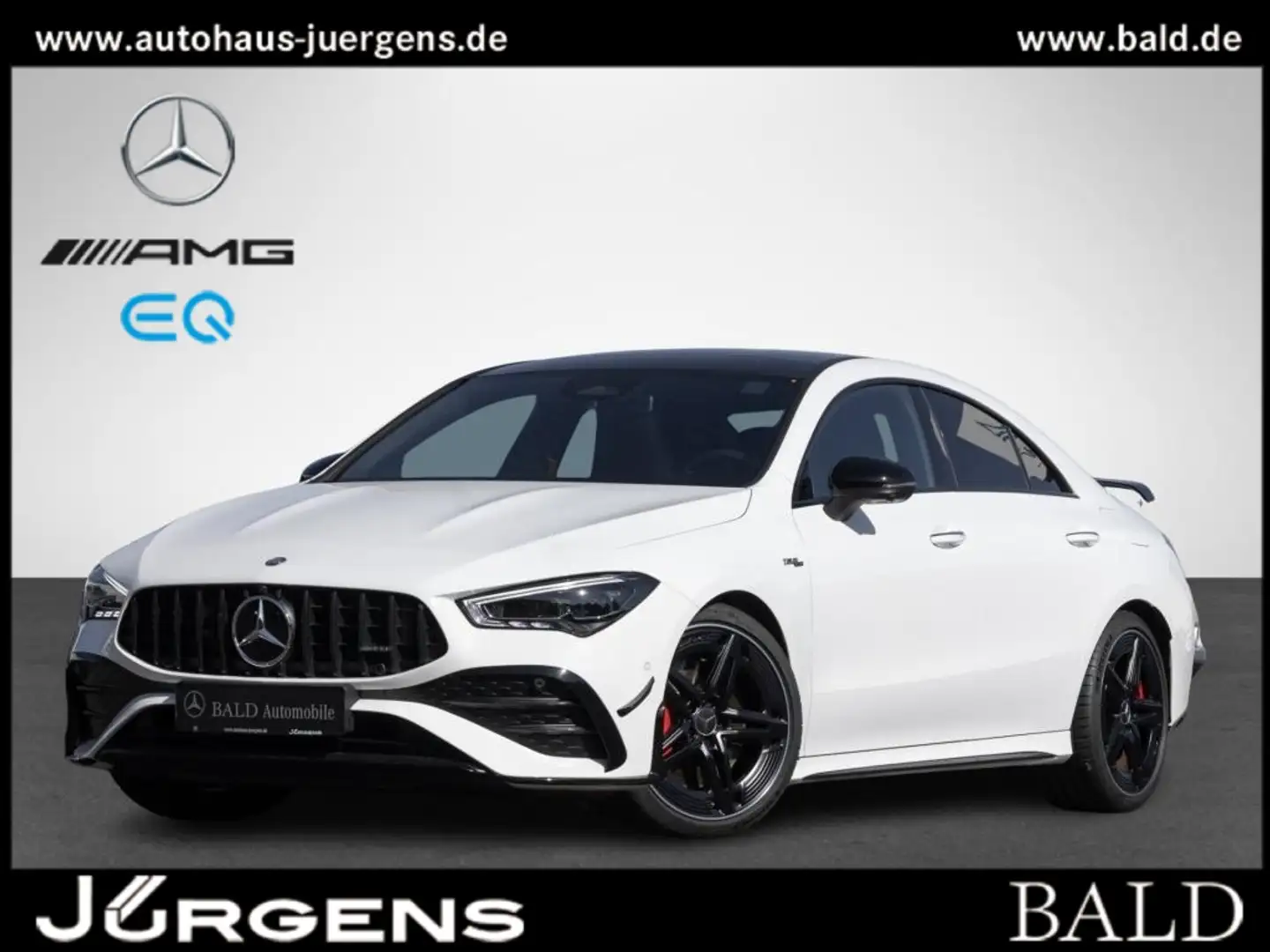 Mercedes-Benz CLA 35 AMG AMG CLA 35 4MATIC Coupé +MBUX+Wide+Pano+360+Totw Blanc - 2