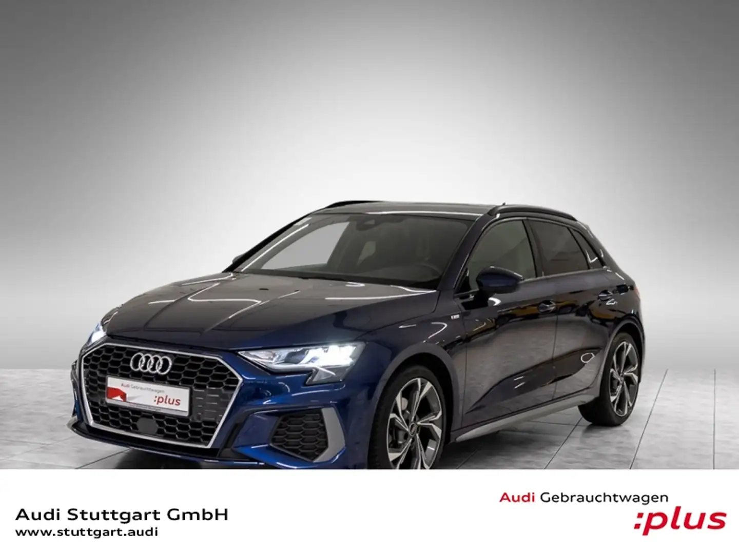 Audi A3 Sportback 30 TFSI S line AHK ACC Keyless virtC Azul - 1