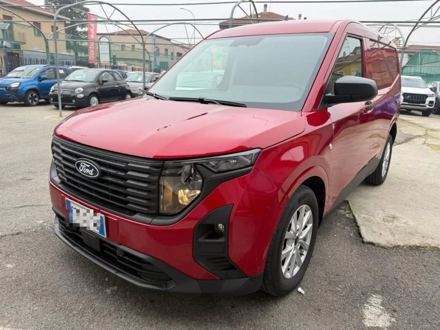 Ford Transit Transit Courier 1.5 TDCi 100 CV Van Trend Rosso - 1