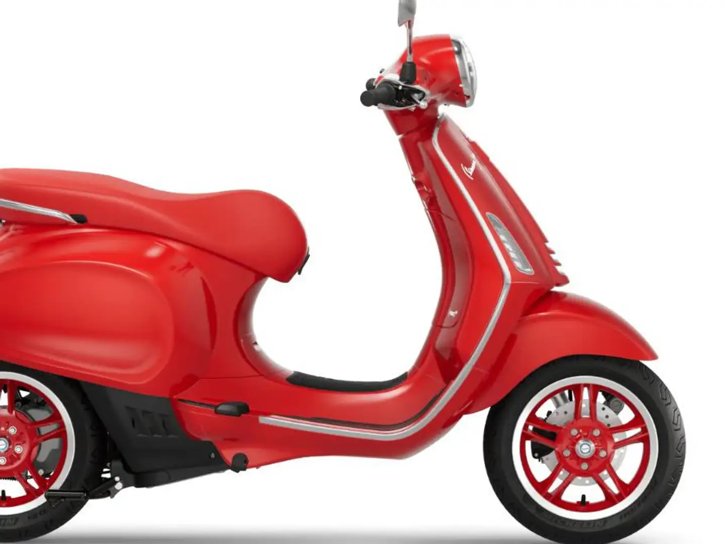 Vespa Elettrica 45 km/h Primavera RED Elletrica 45 Rosso - 1