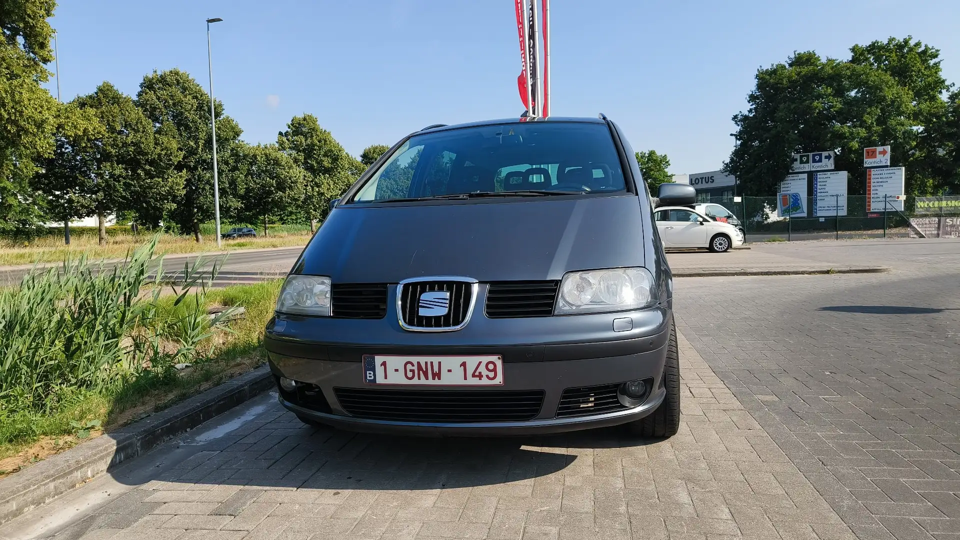 SEAT Alhambra 2.0i LPG 7 zitplaats Grijs - 1