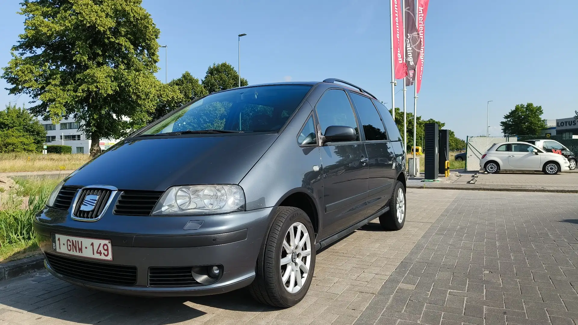 SEAT Alhambra 2.0i LPG 7 zitplaats Grijs - 2