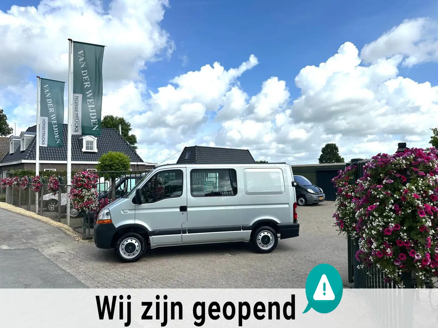 Renault Master T28 1.9dCi L1H1 INVALIDE 6 Pers. MARGE 61.851 KM.! Argintiu - 1