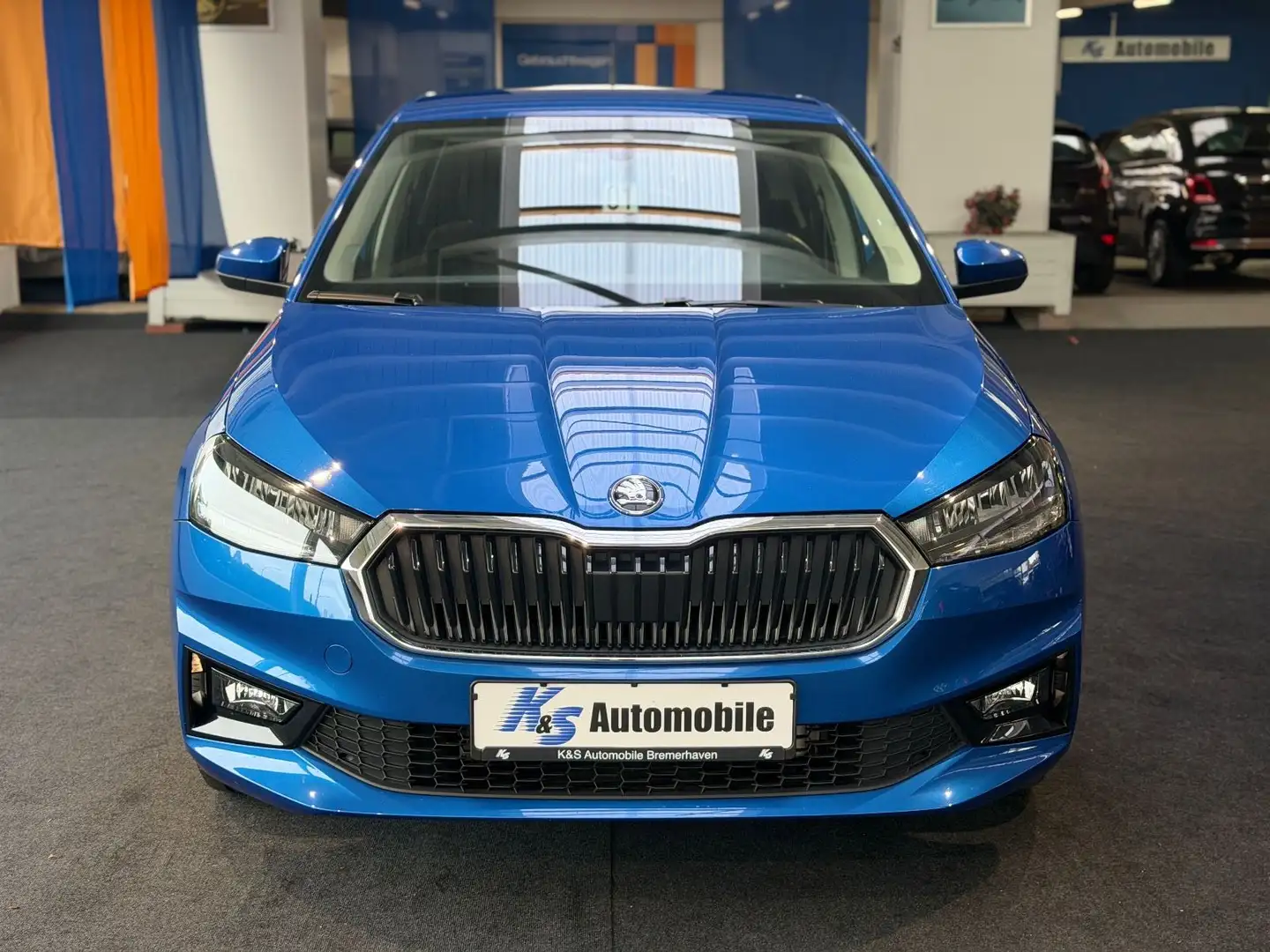 Skoda Fabia Selection*VOLLDIGITAL*SITZH*CARPLAY*TEMPO Blau - 2