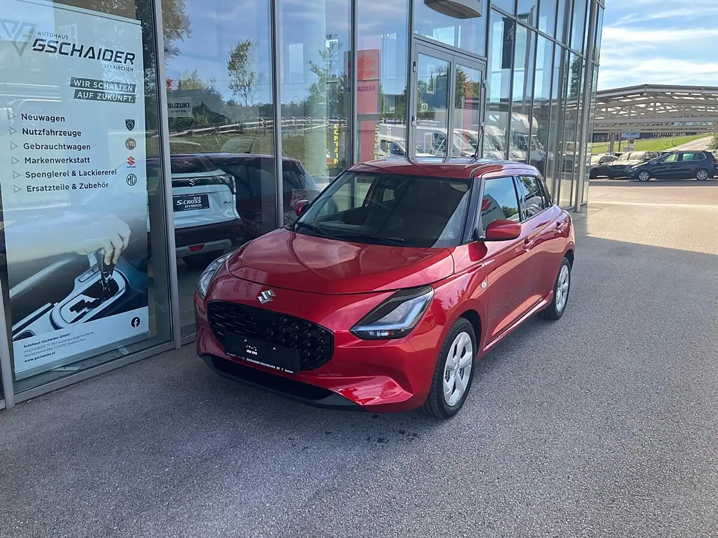 Suzuki Swift 1,2 Hybrid Shine CVT Aut. Rot - 1