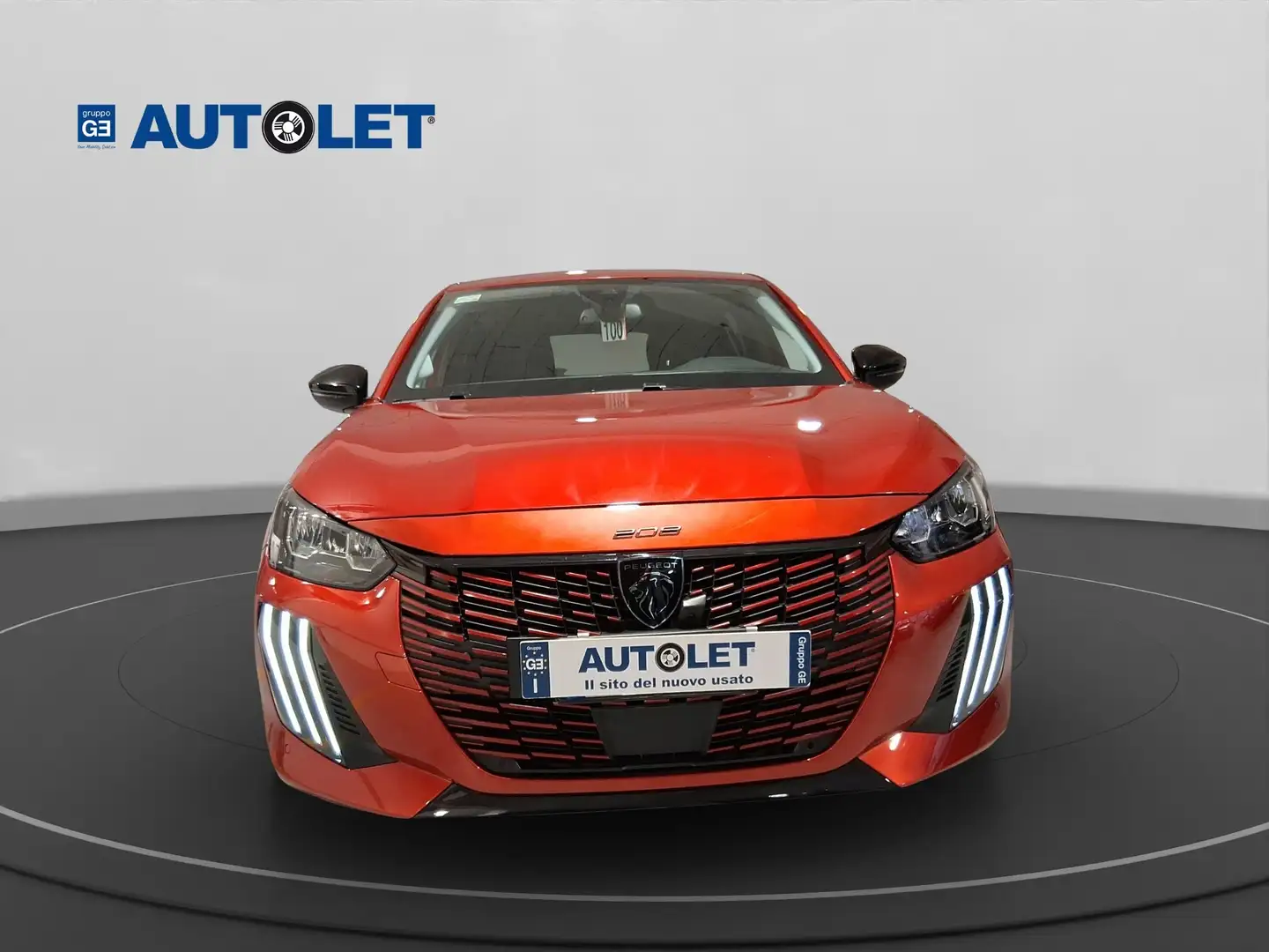 Peugeot 208 208 II 2023 1.2 hybrid Allure 110cv e-dcs 6 Rood - 2