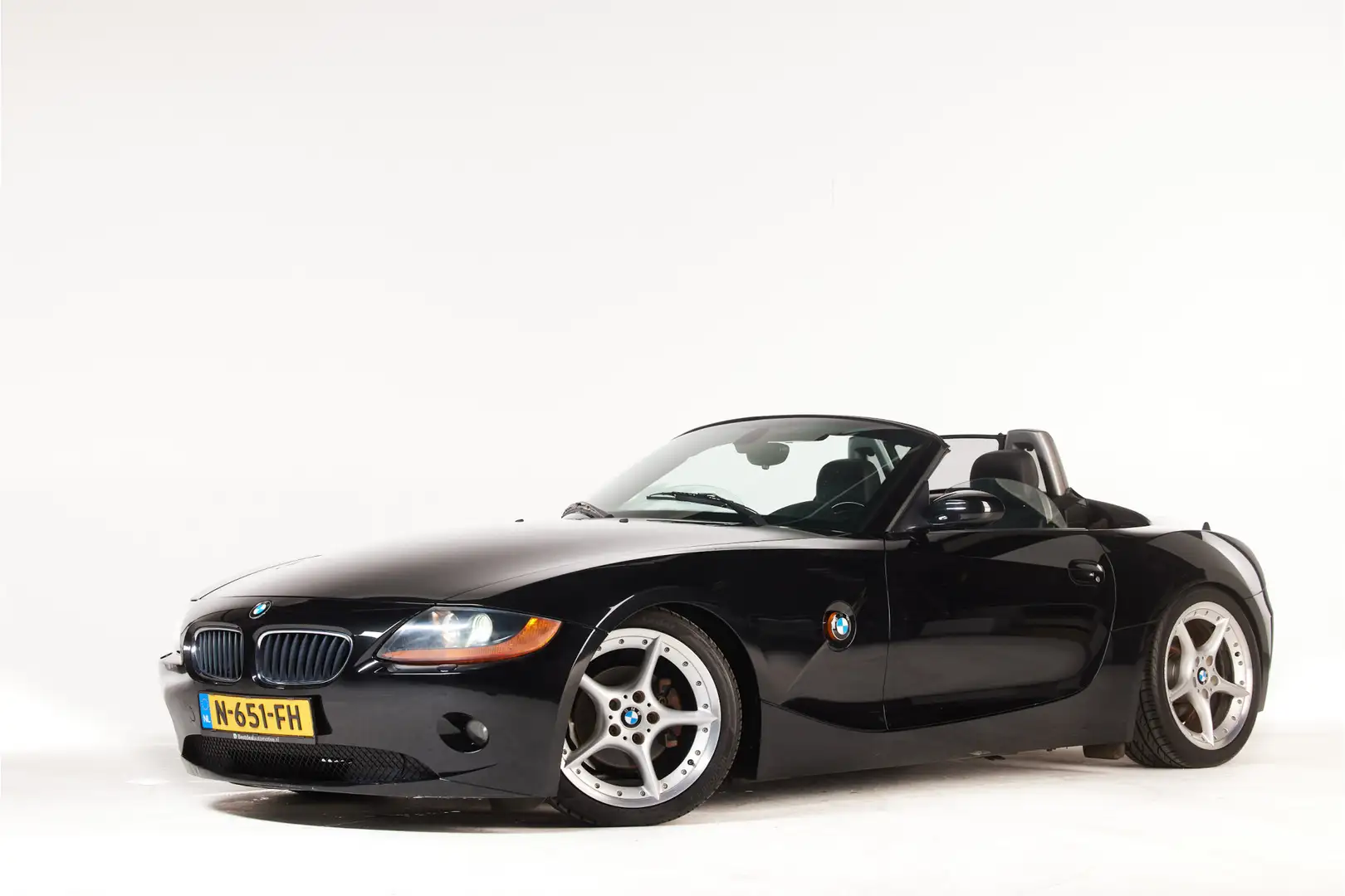 BMW Z4 Roadster 2.2i | Leder | Elek. kap | Stl. verw. | Zwart - 2
