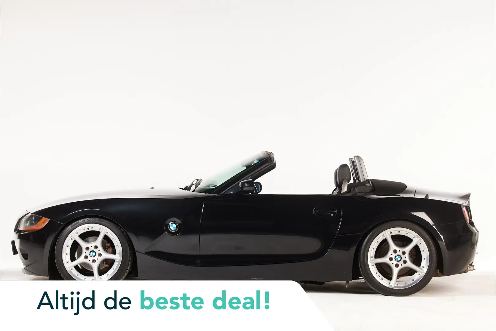 BMW Z4 Roadster 2.2i | Leder | Elek. kap | Stl. verw. | Zwart - 1
