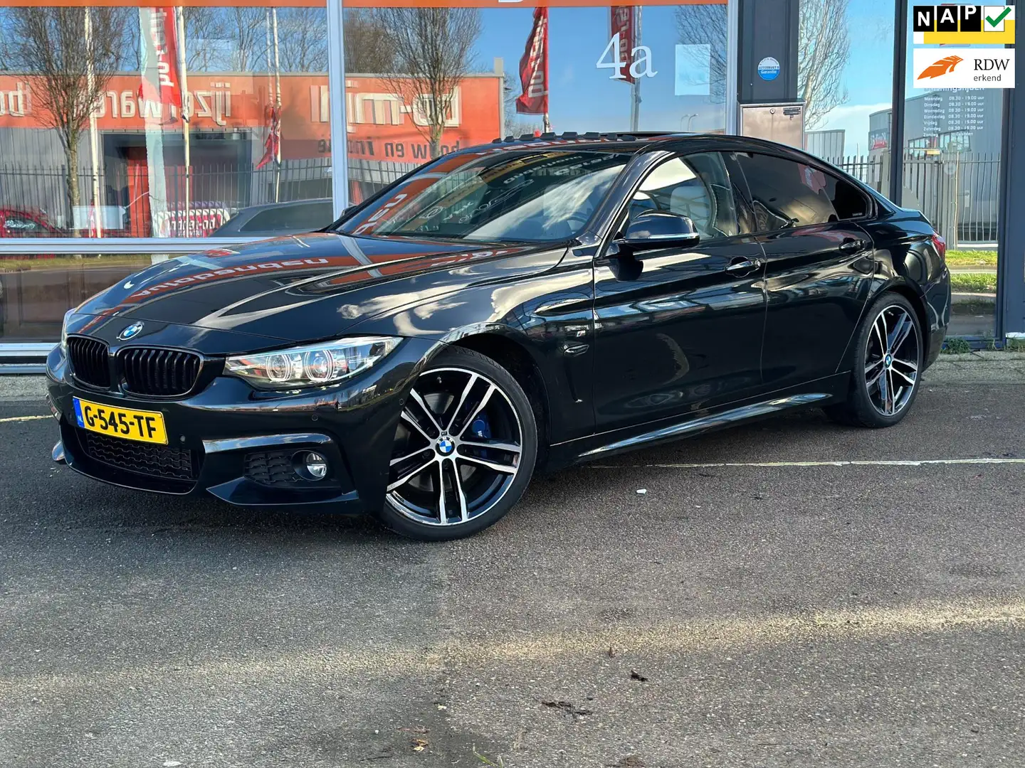 BMW 420 4-serie Gran Coupé 420i High Executive M-Sport | C Nero - 1