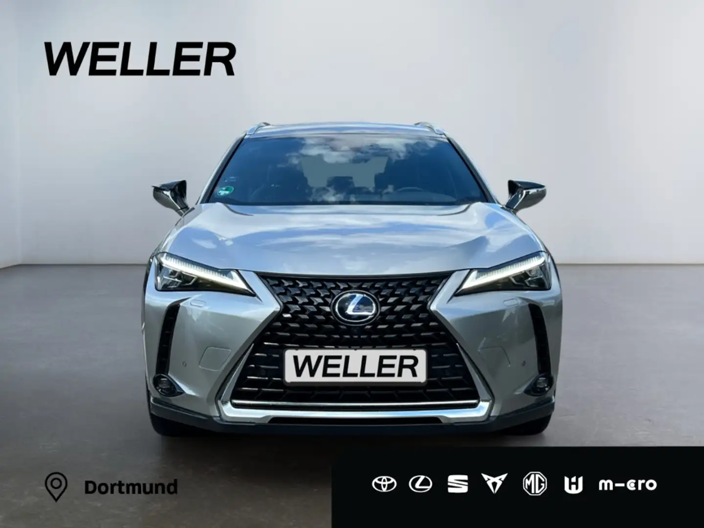 Lexus UX 250h Luxury Line *Matrix*360°*Leder*M Levinson* Srebrny - 2