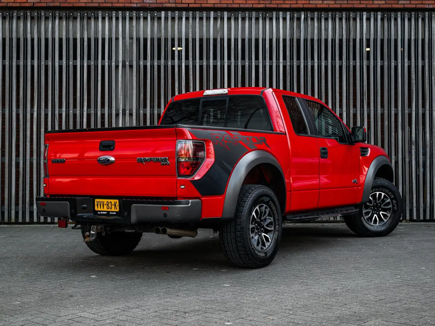 Ford F 150 Raptor SVT 6.2 V8 416pk LPG-G3 5-Pers. |VOL OPTIES Rouge - 2