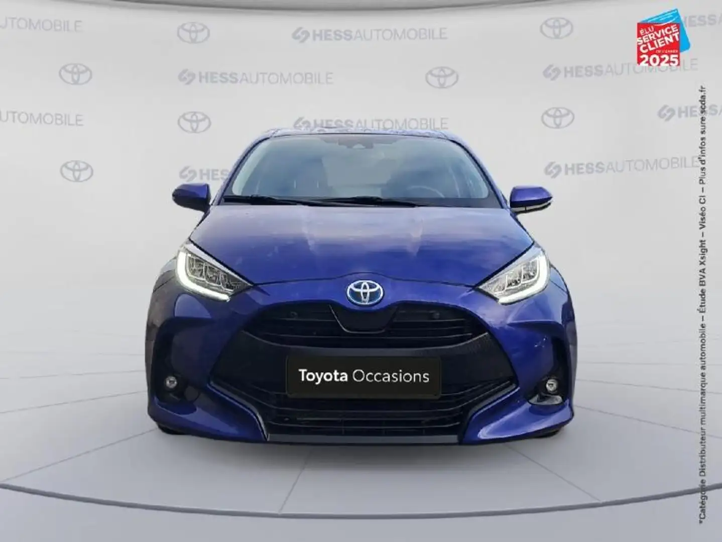 Toyota Yaris 116h Design 5p MY22 Bleu - 2