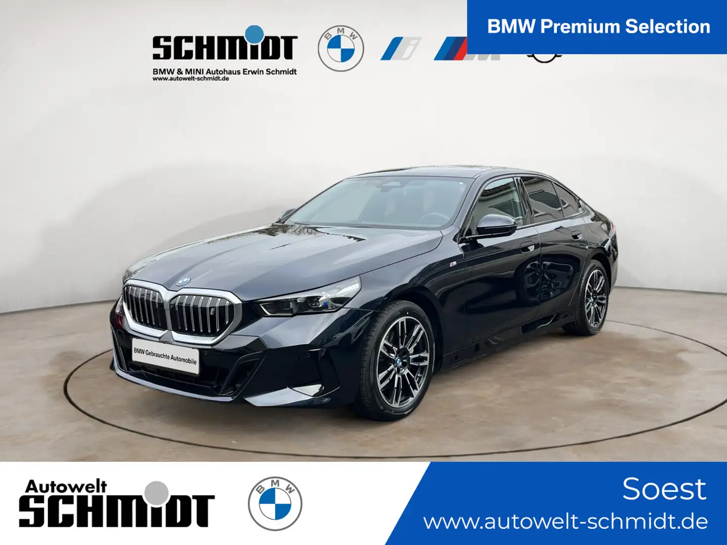 BMW i5 eDrive40 M Sport + GARANTIE-bis-05.2029 Schwarz - 1