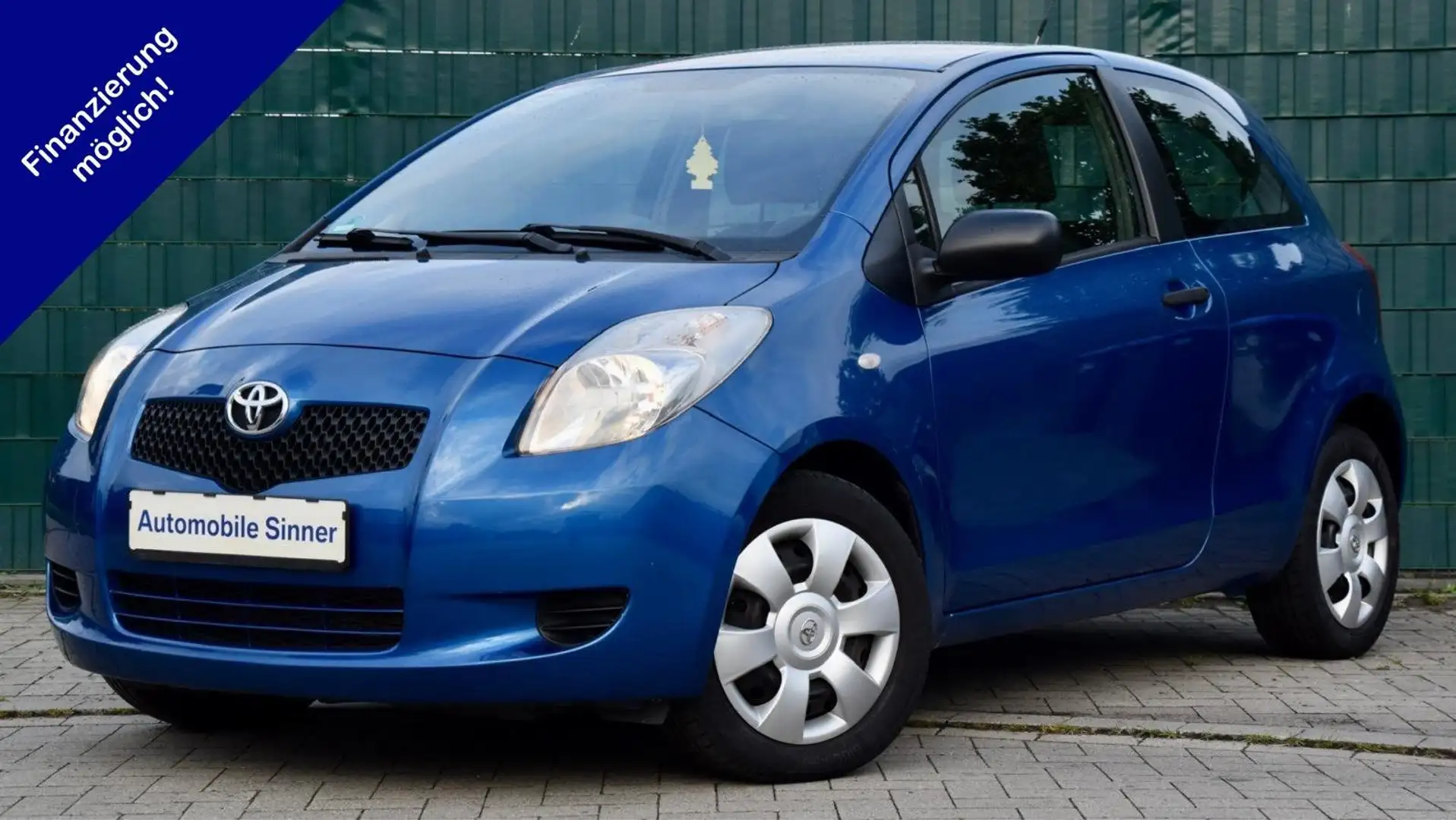 Toyota Yaris Cool TOP gepflegt+ 1Hand+ Radio+ Klima+ TÜV NEU Bleu - 1