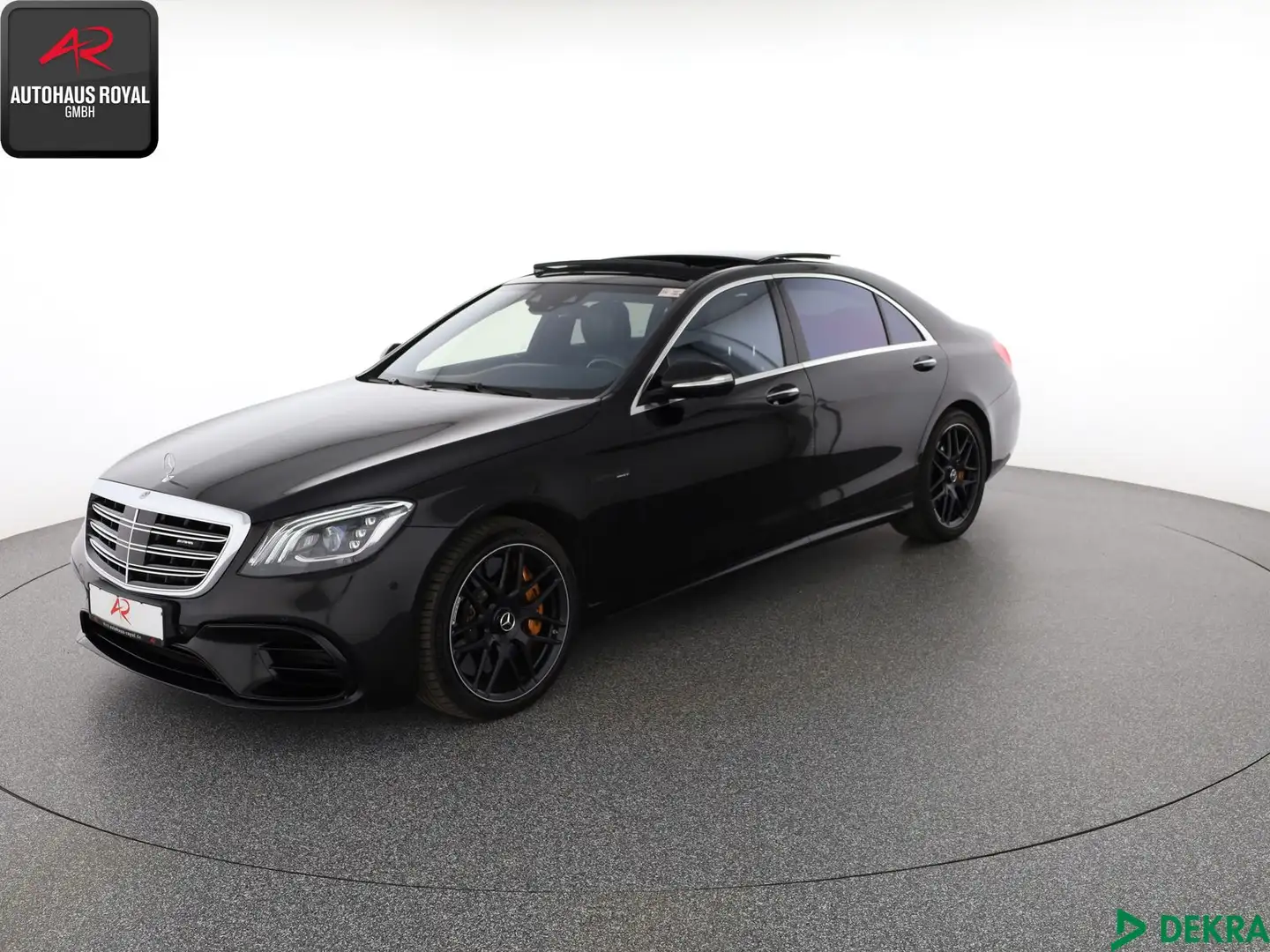 Mercedes-Benz S 63 AMG S 63 AMG 4M LANG KERAMIK,FOND-TV,VMAX,SCHECKHEFT Noir - 1