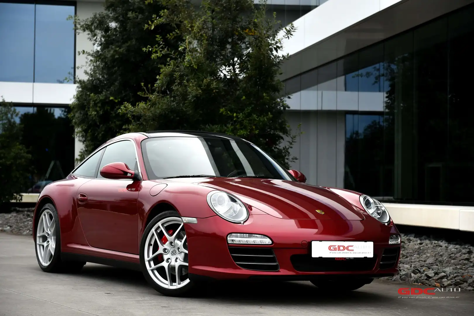 Porsche 911 997 TARGA 4S Rot - 1