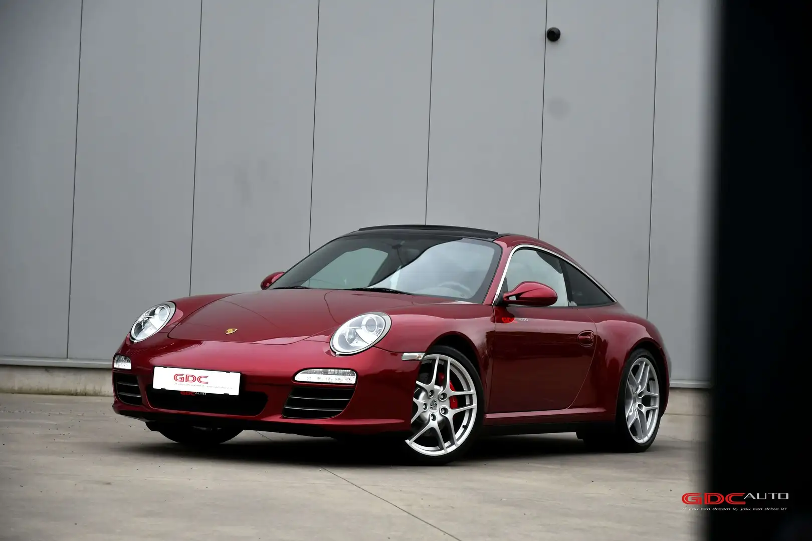Porsche 911 997 TARGA 4S Rot - 2