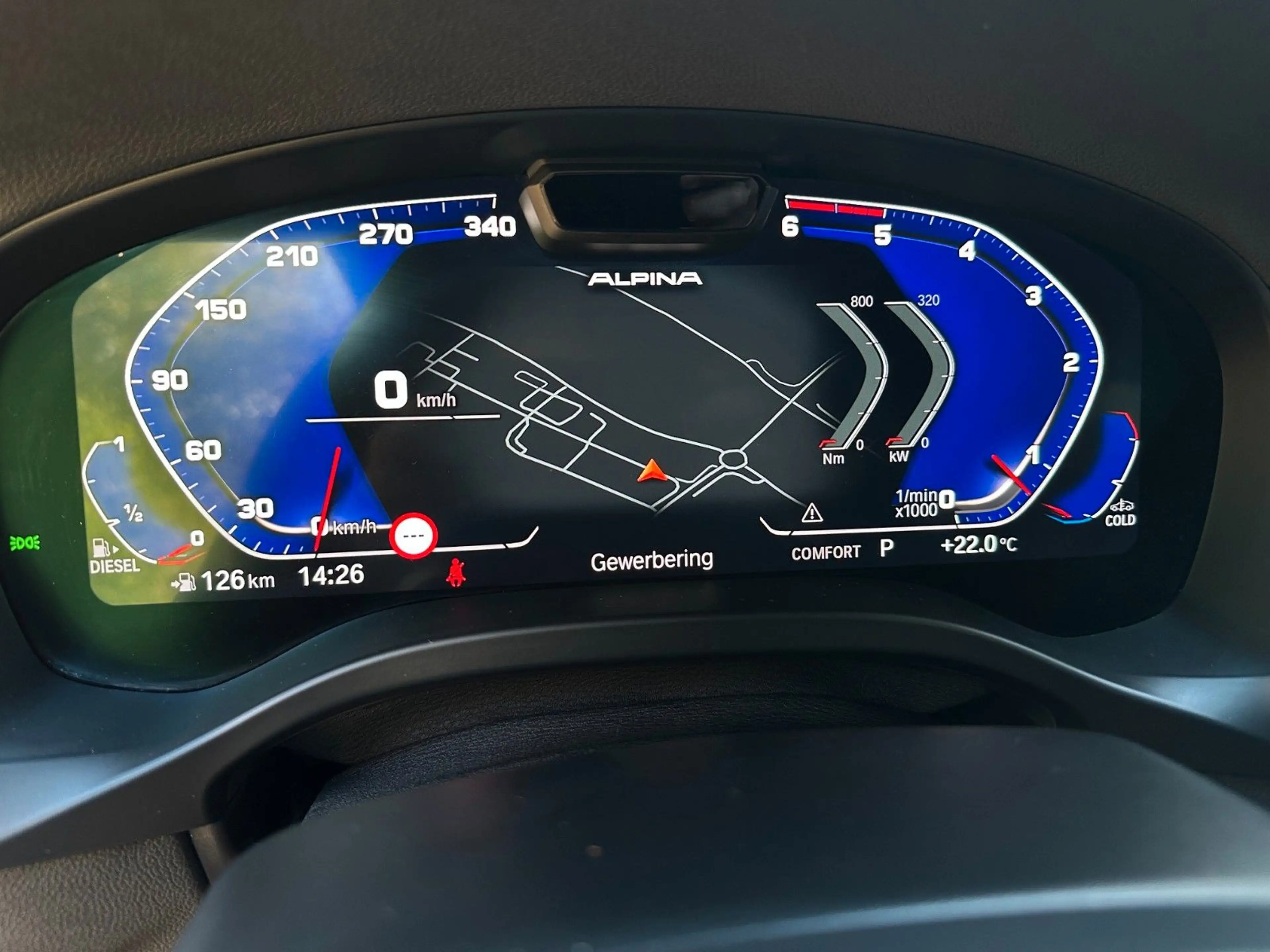 Alpina XD3 22" Classic HUD harman/kardon Alarmanlage — photo 8