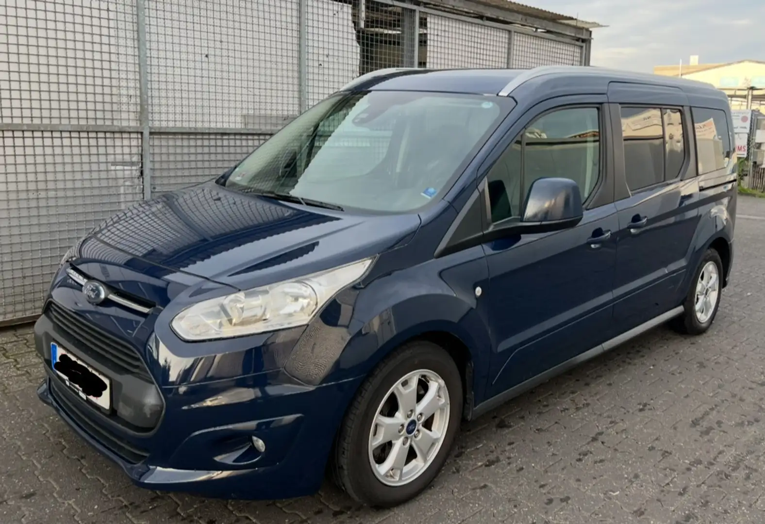 Ford Tourneo Connect Titanium Maxi  Leder PDC Panorama Blau - 1