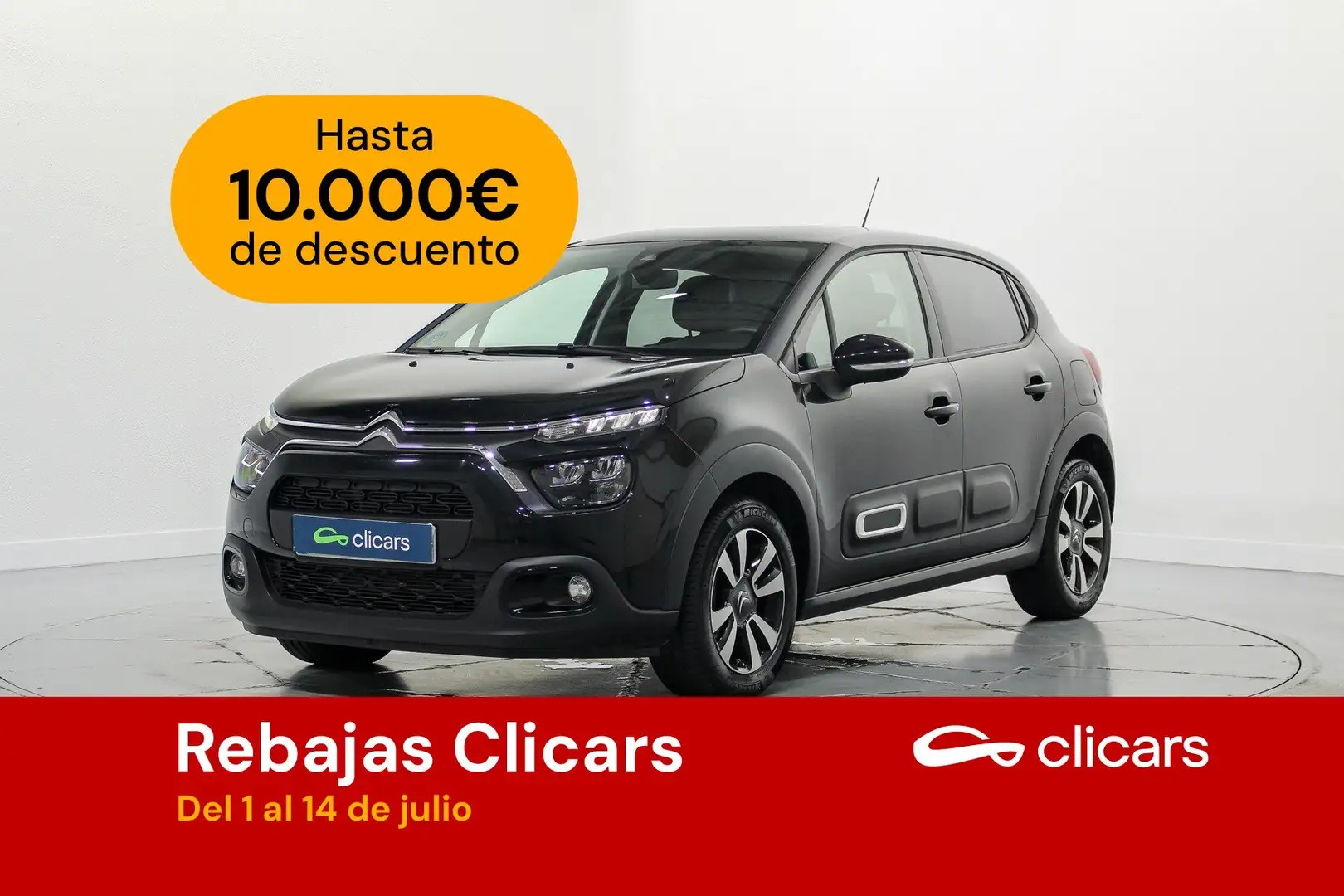 Citroen C3 Origin 1.2 PureTech S&S Max 110 Negro - 1
