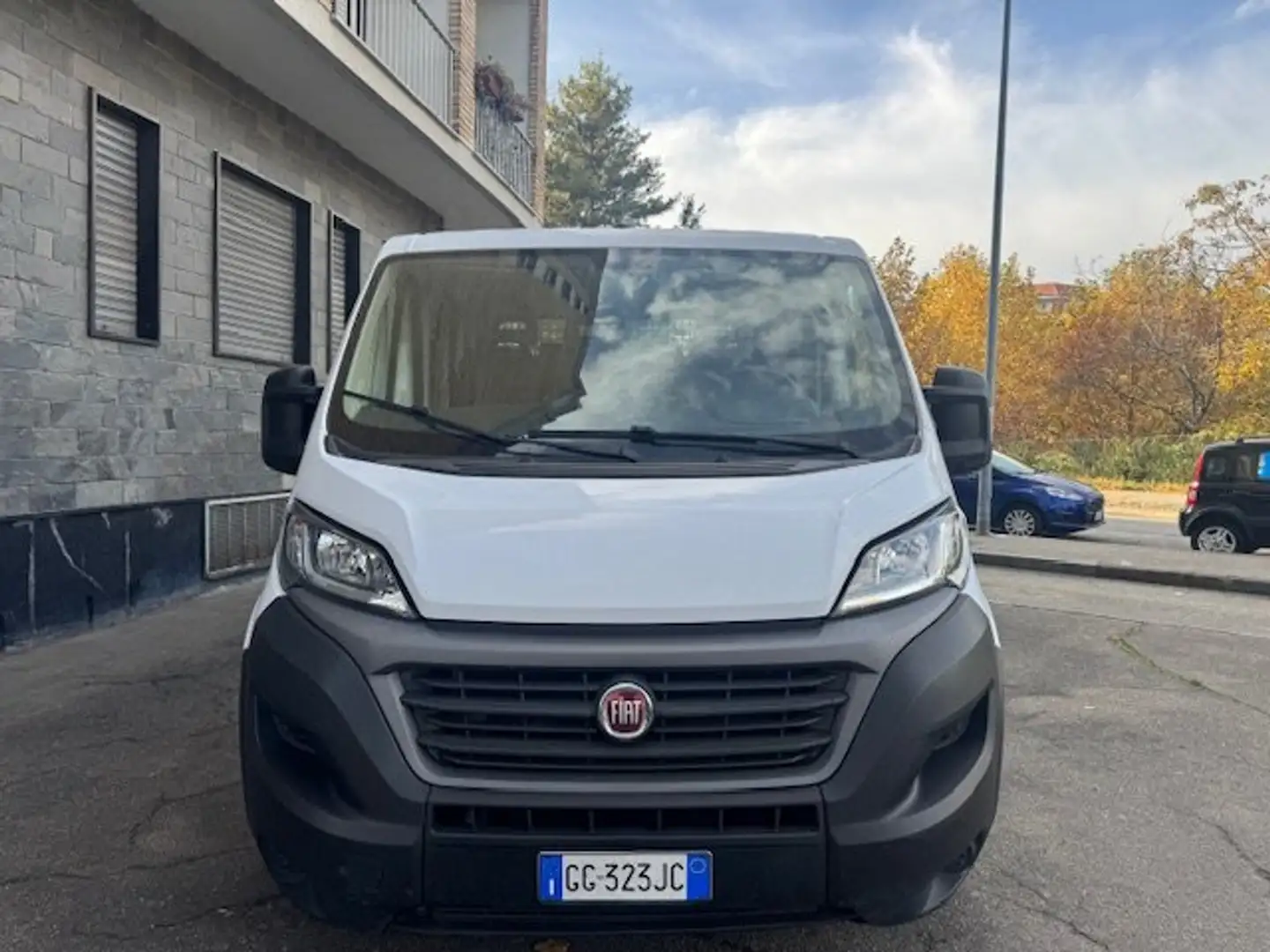 Fiat Ducato 2.3 MJT 120CV PLM-DOPPIA CABINA CASSONE FISSO Bianco - 2