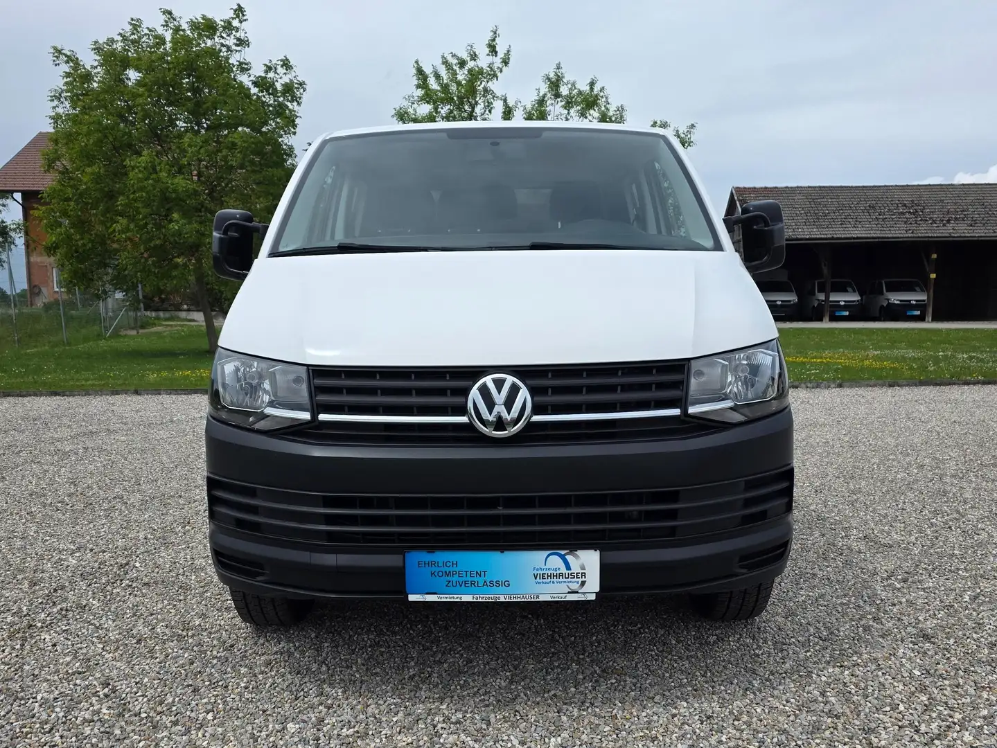 Volkswagen T6 Transporter Doka-Pritsche LR 2,0 TDI BMT Weiß - 2
