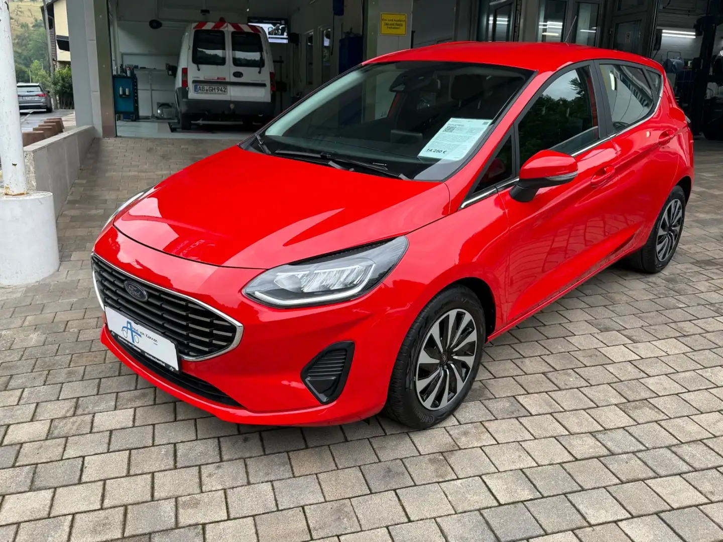Ford Fiesta Titanium Rouge - 2