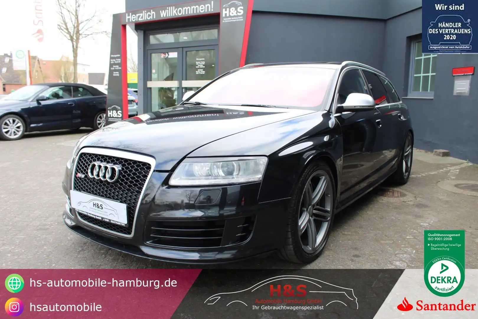 Audi RS6 RS6*NAVI*LEDER*CARBON Noir - 1