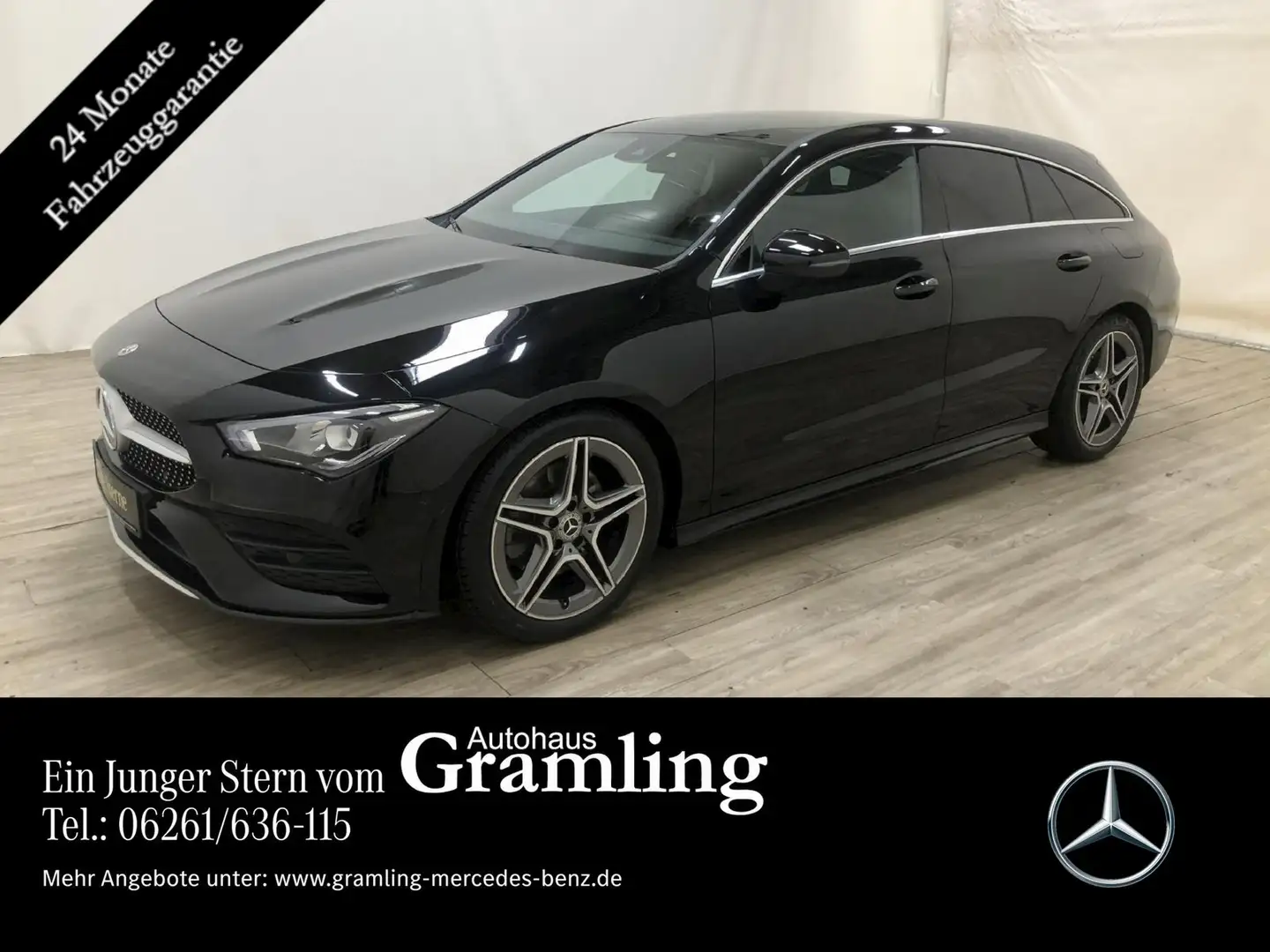 Mercedes-Benz CLA 220 d SB AMG Leder*Navi*LED*Sitzheiz*DAB*PTS Schwarz - 1