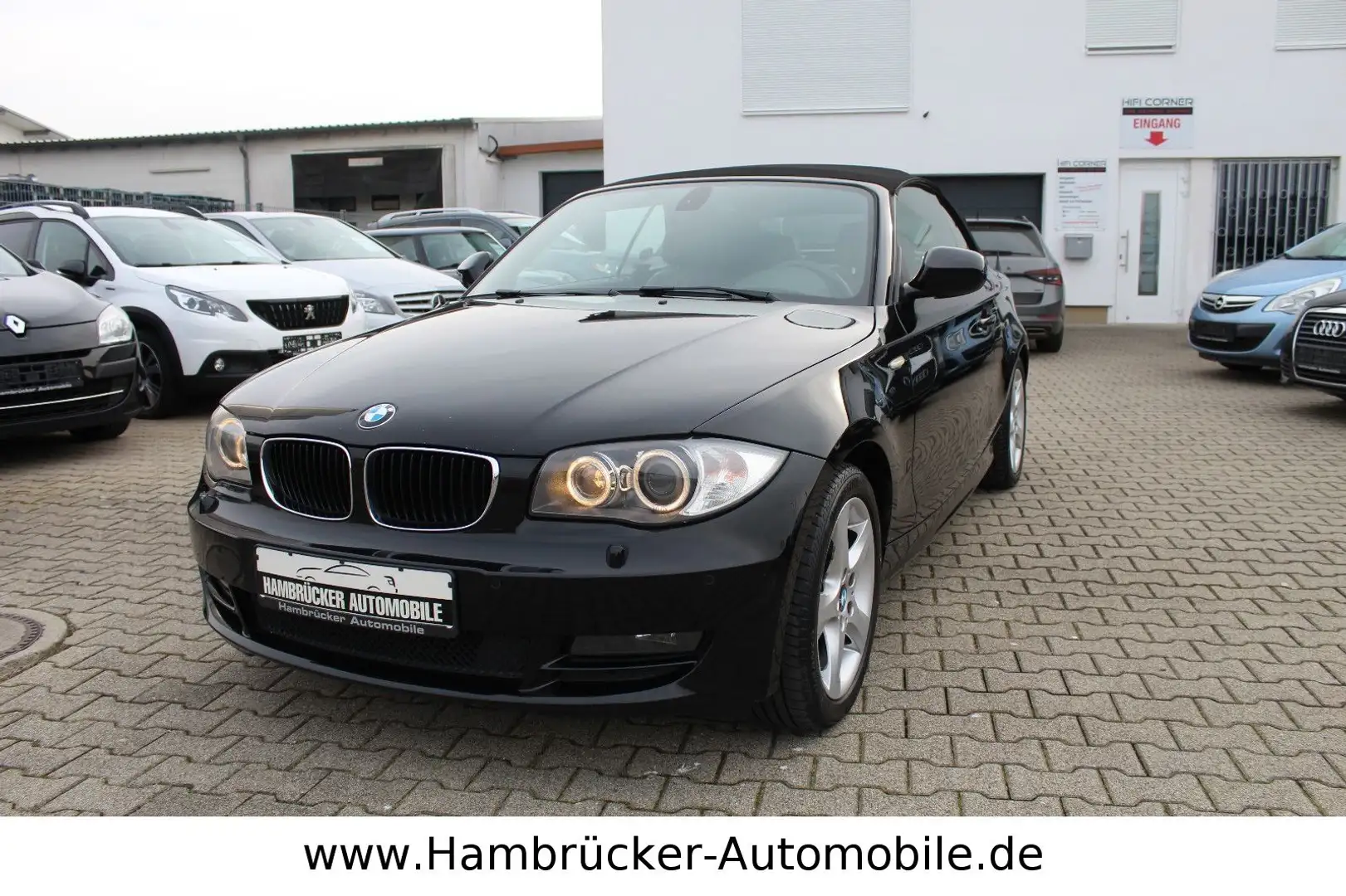 BMW 118 i Cabrio~Braunes Leder~Xenon~EU5~2xPdc~Tempom Noir - 2