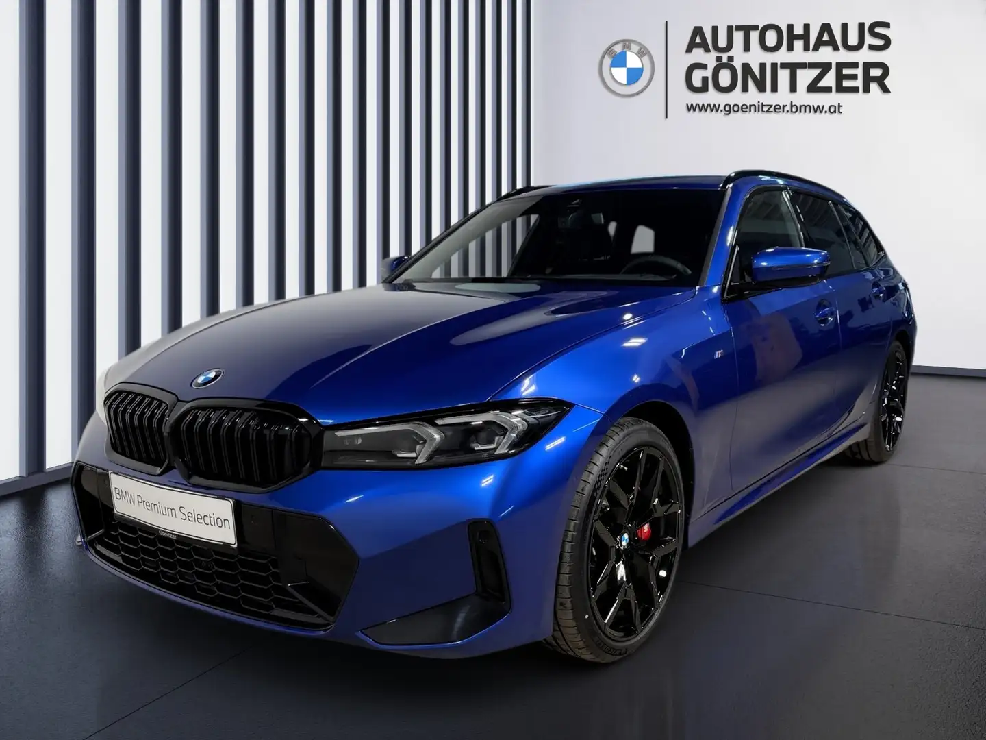 BMW 320 d xDrive Blau - 2