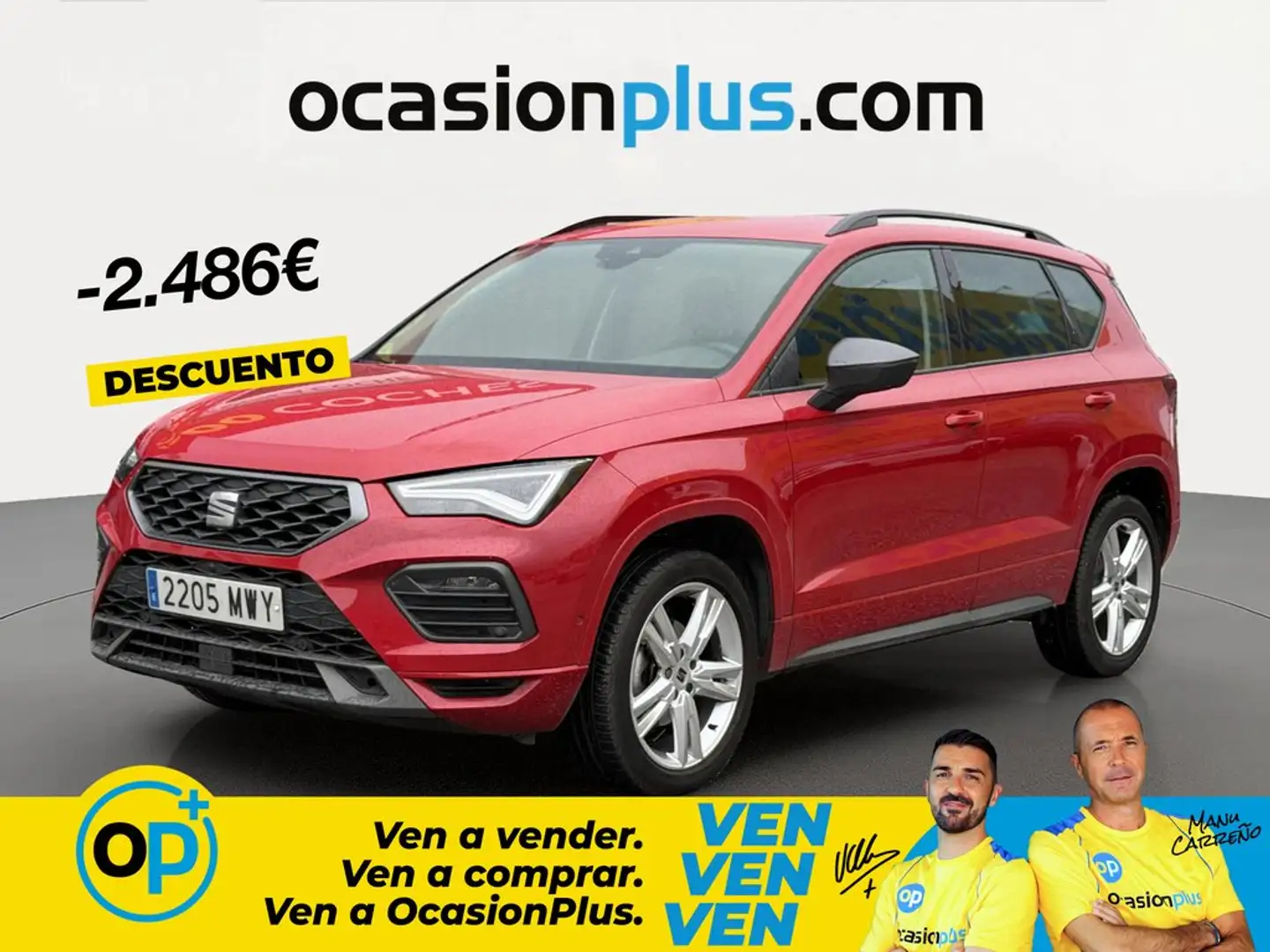 SEAT Ateca 1.5 EcoTSI S&S FR Special Edition Rojo - 1