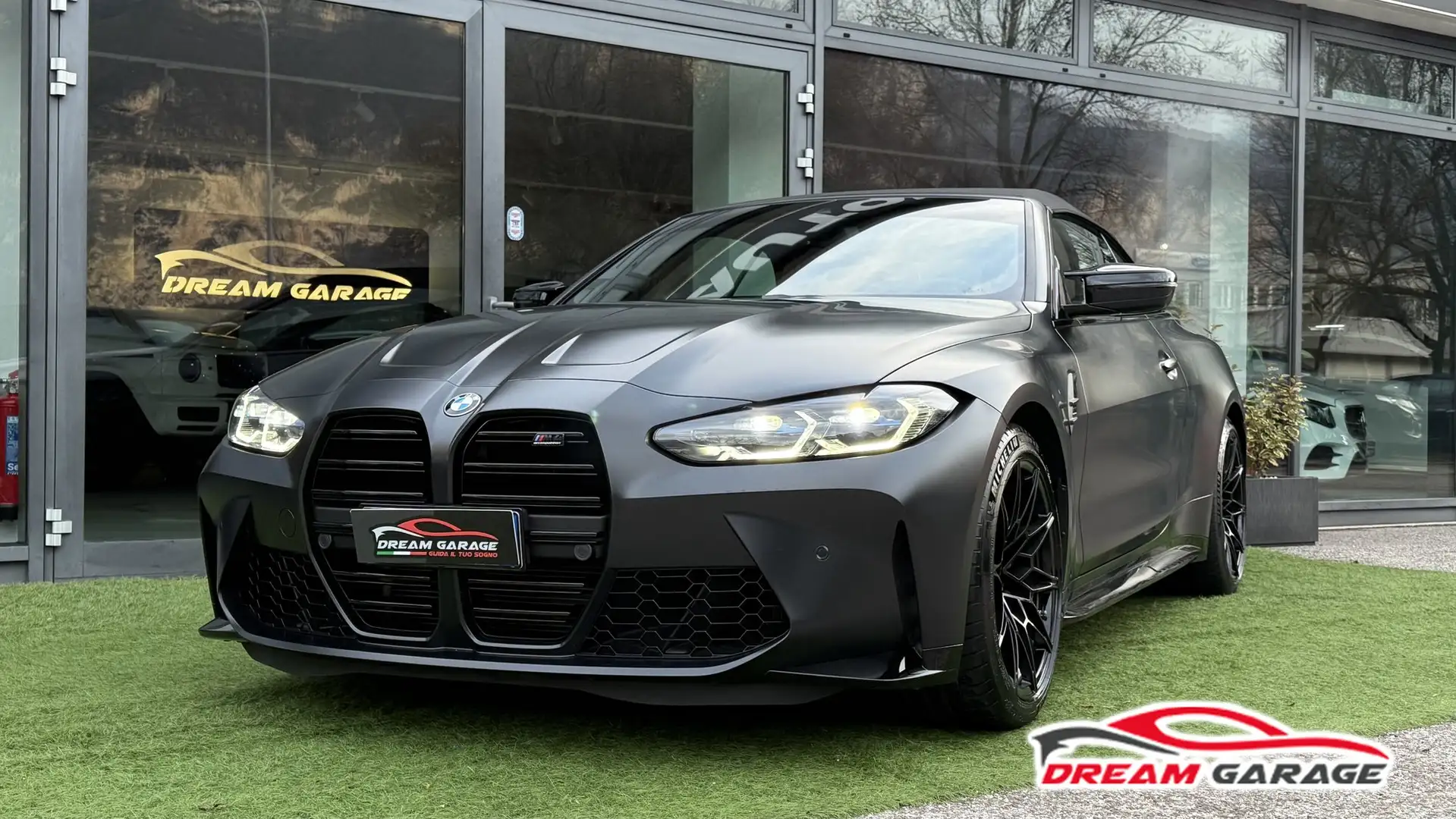 BMW M4 M4 Cabrio 3.0 Competition M xdrive auto - OPACO Nero - 2