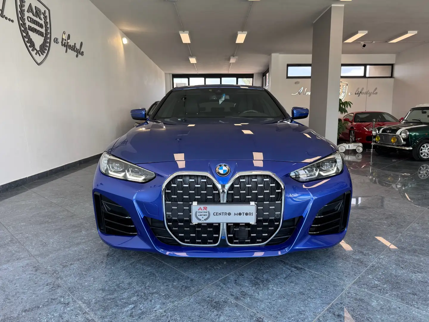 BMW 420 d Gran Coupe Msport Individual 20" Da Vetrina Iva Blu/Azzurro - 2