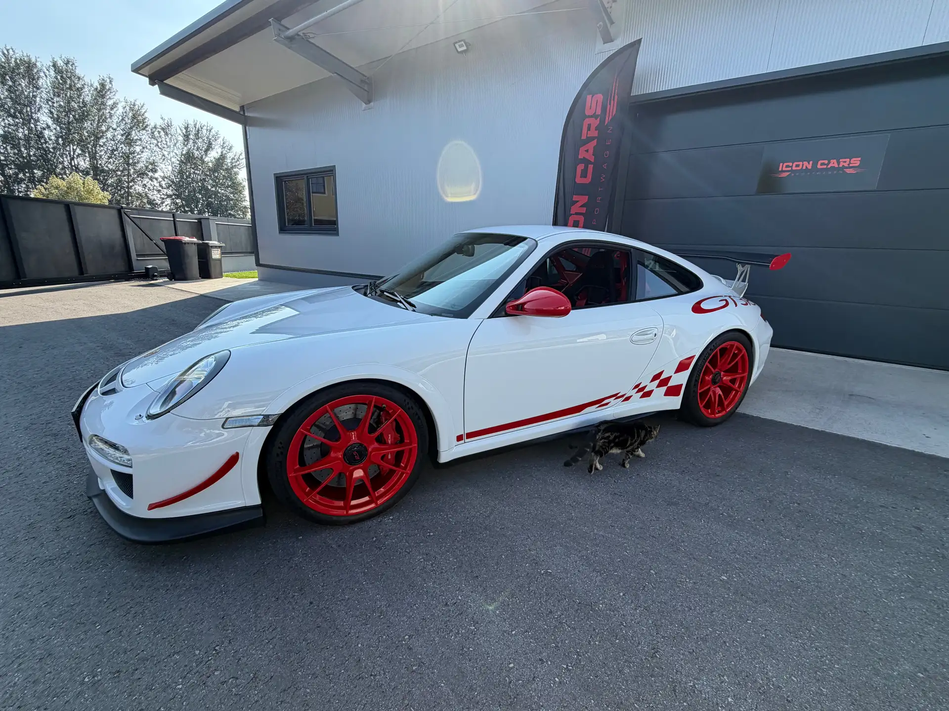 포르쉐 911 GT3 RS 2011 흰색 사진 1